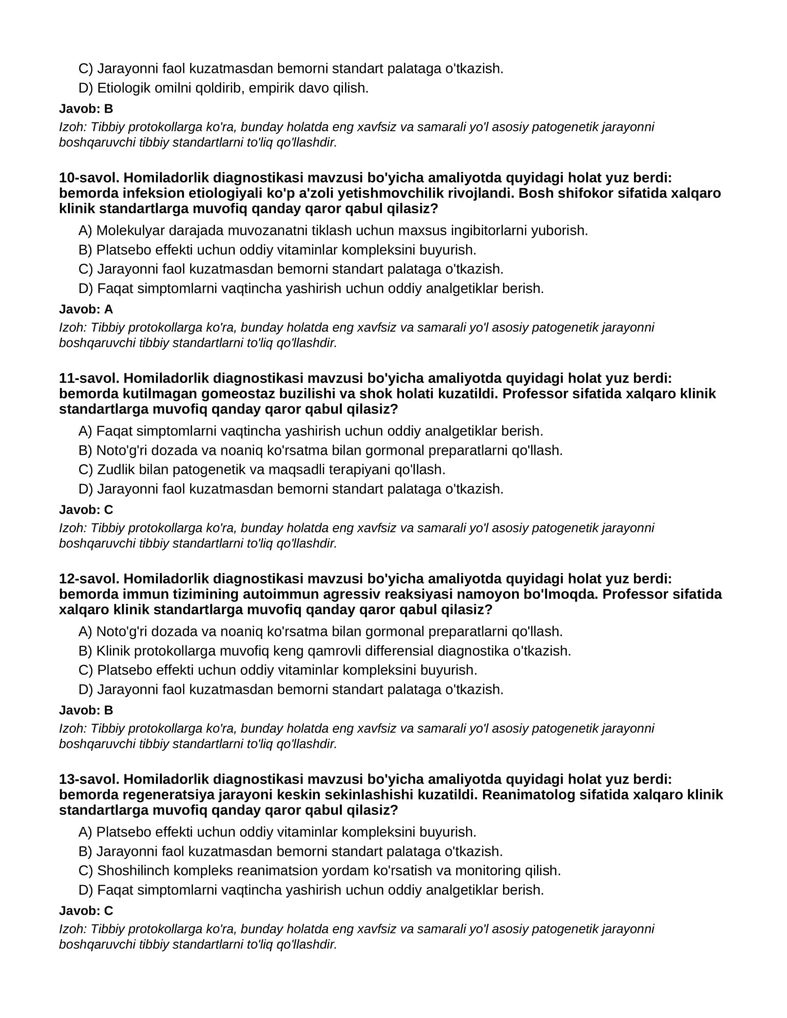 Homiladorlik Diagnostikasi - 3-QISM 3