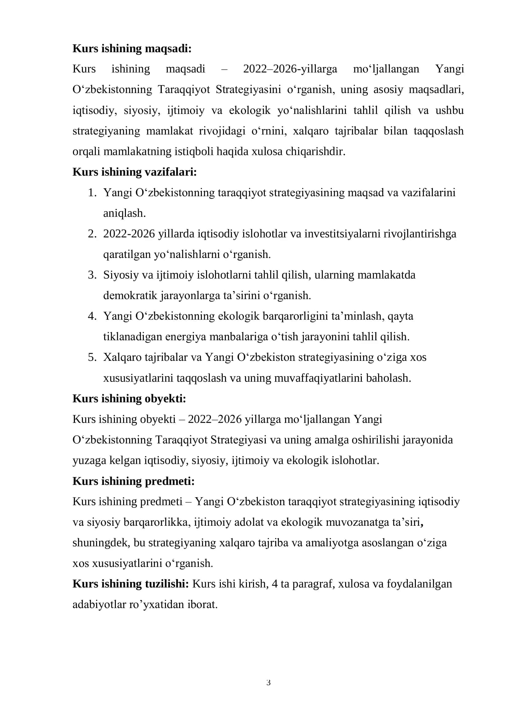 Yangi O‘zbekistonning Taraqqiyot Strategiyasi 3