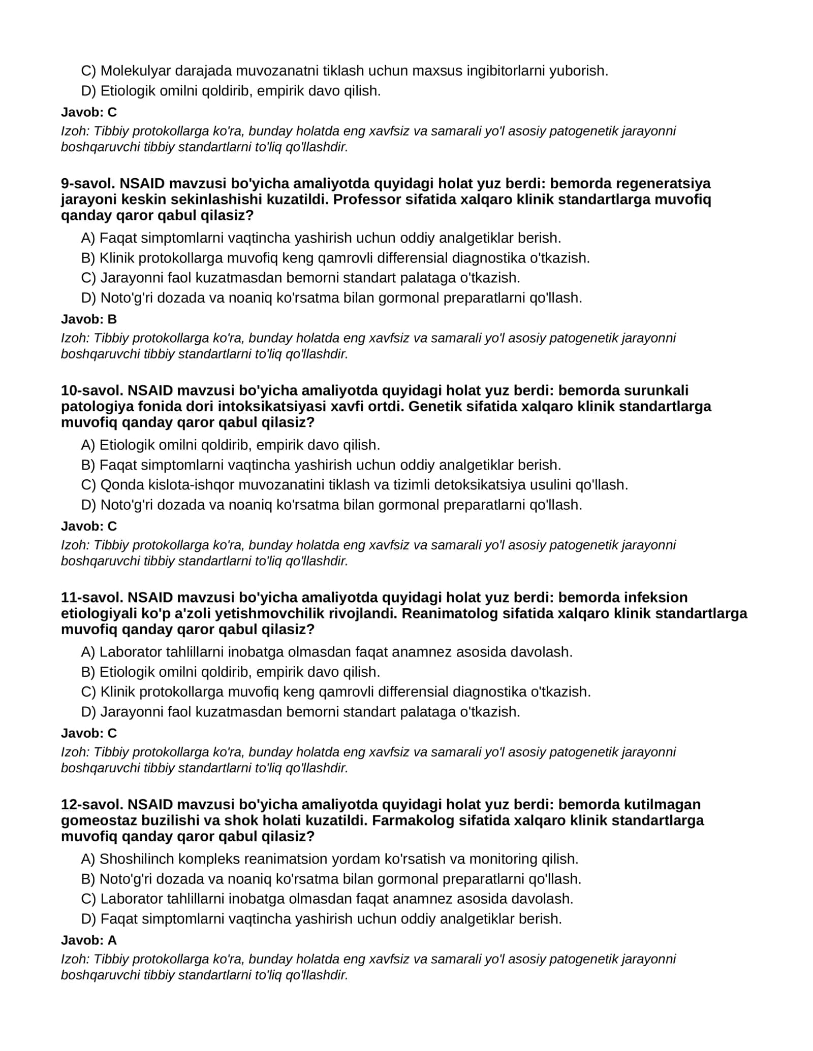 NSAID - 2-QISM 3
