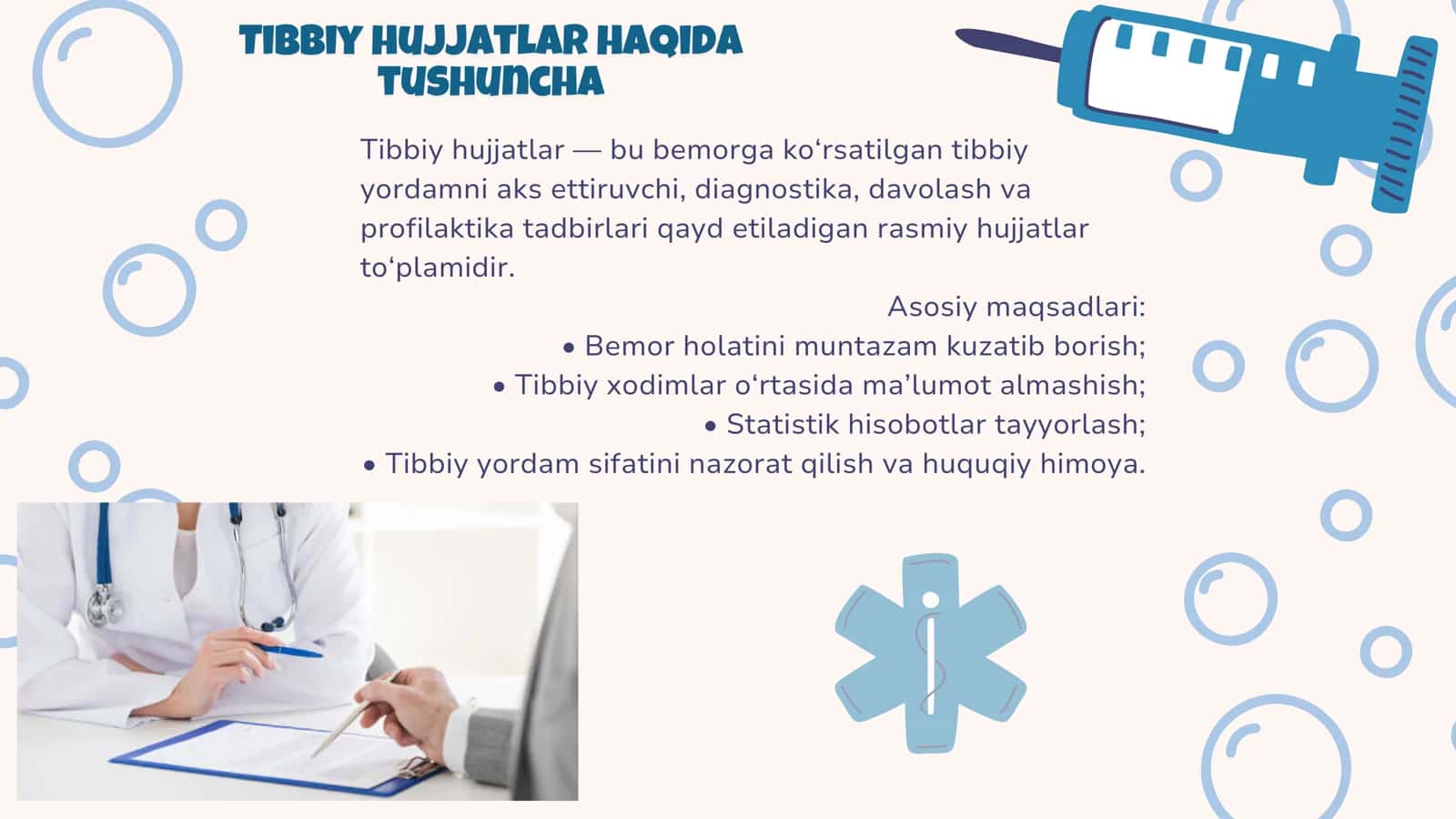 Tibbiy Hujjatlar 3