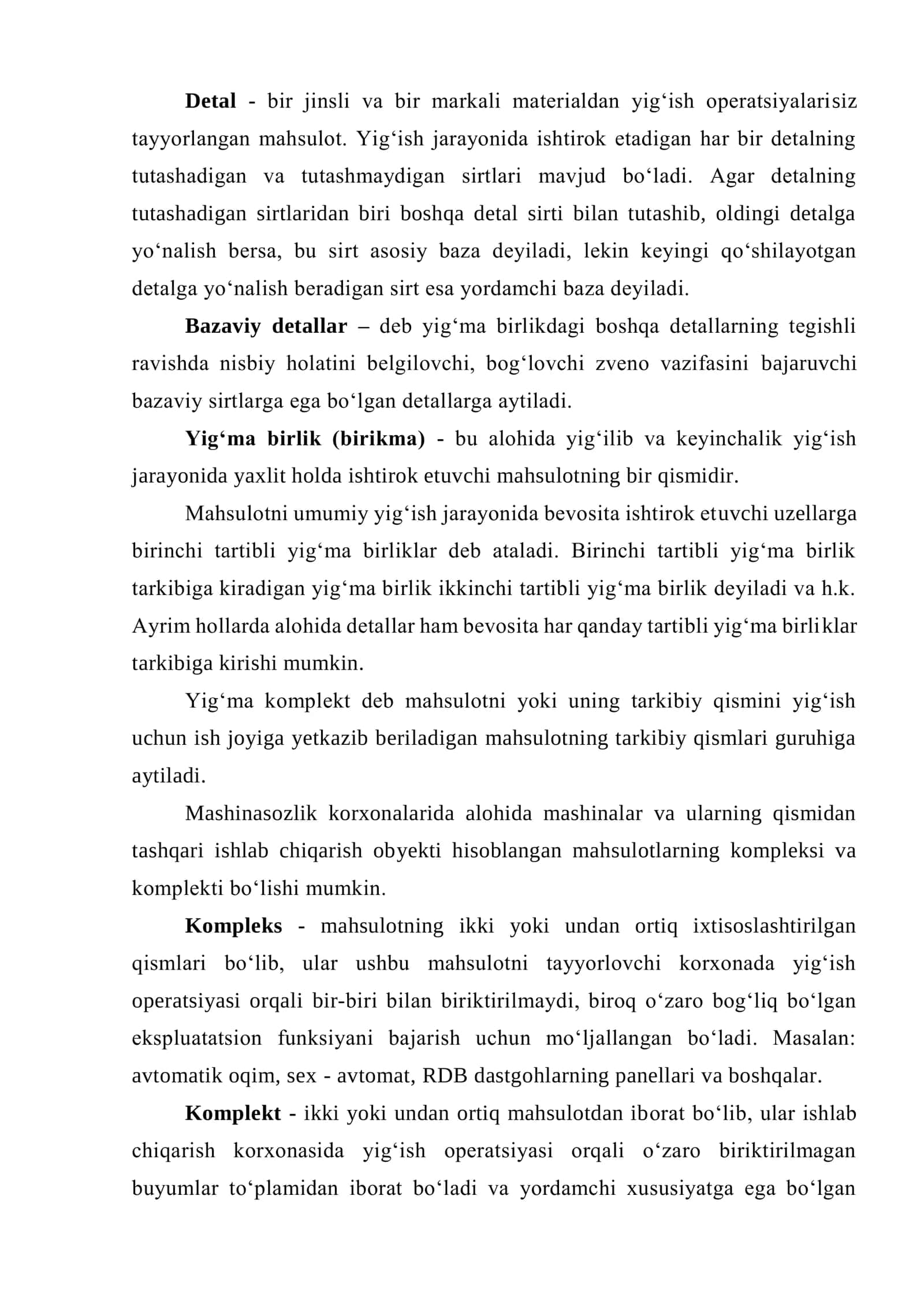 Mexanik ishlov berish texnologik jarayonlarini loyihalash 3