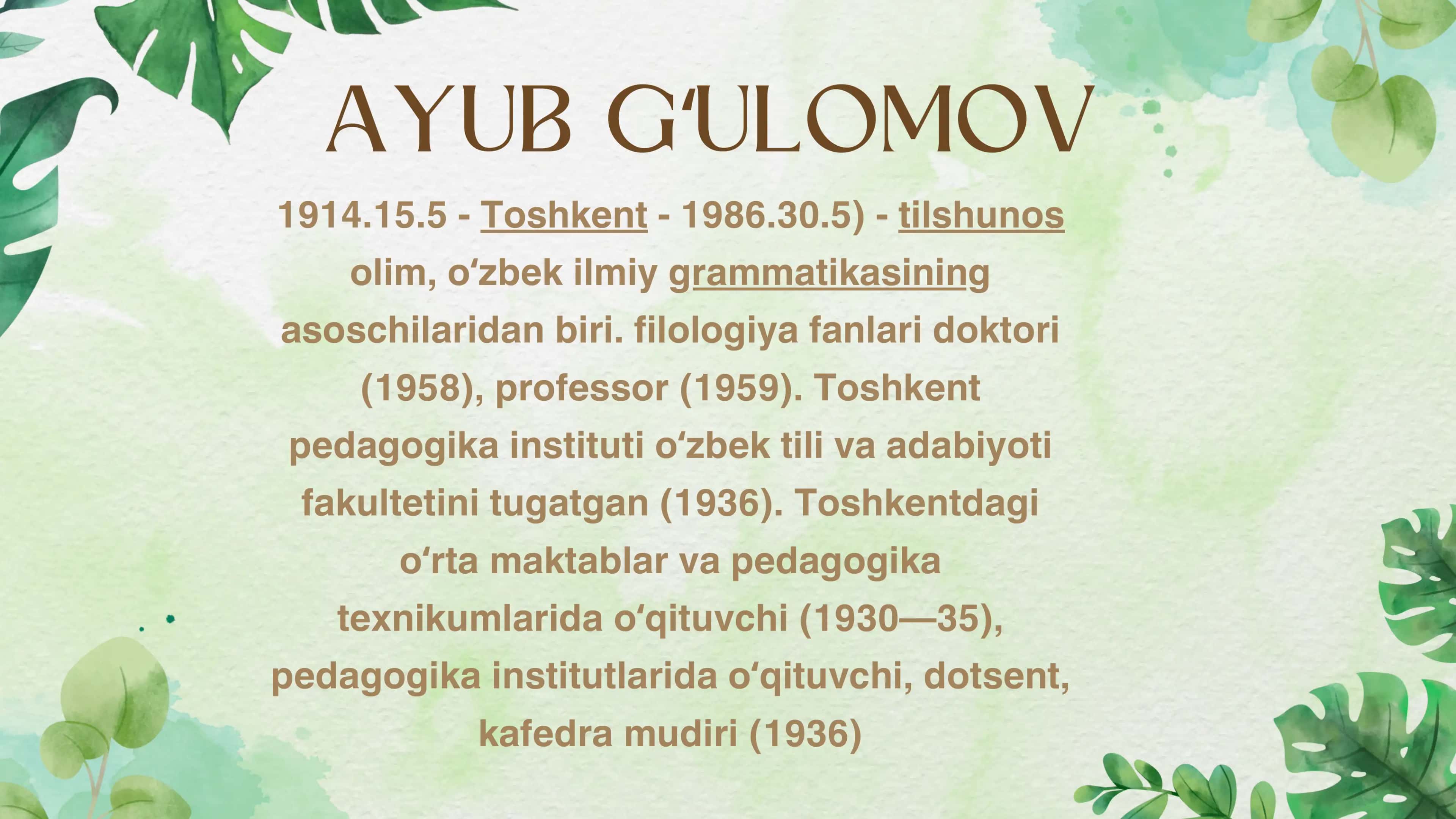 Oʻzbek Milliy Tilshunosligi 3
