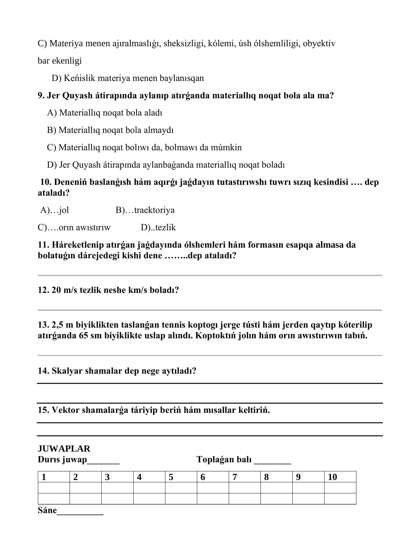 FIZIKA páninen baqlaw jumısı DÁPTERI 3