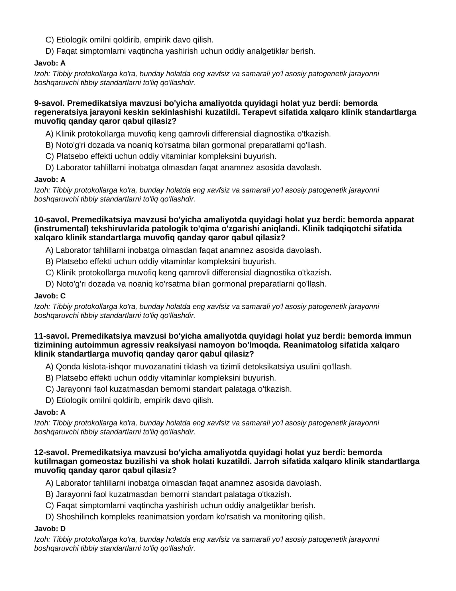PREMEDIKATSIYA - 1-QISM 3