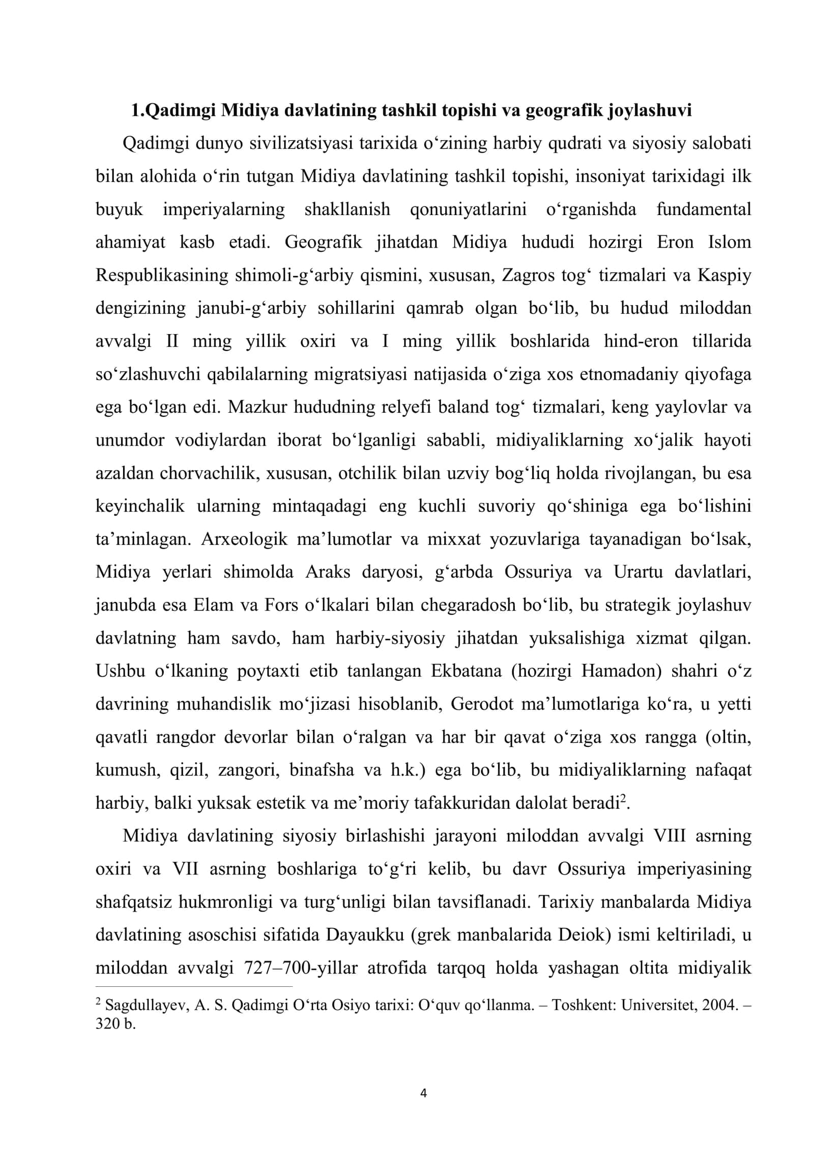Qadimgi Midiya davlati 3