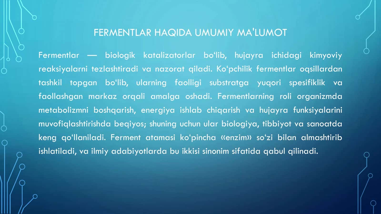 FERMENTLAR 3
