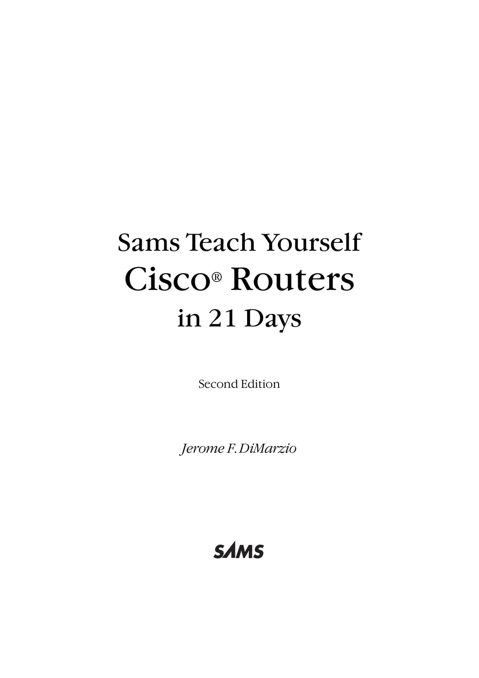 Маршрутизаторы Cisco. Пособие для самостоятельного изучения 3