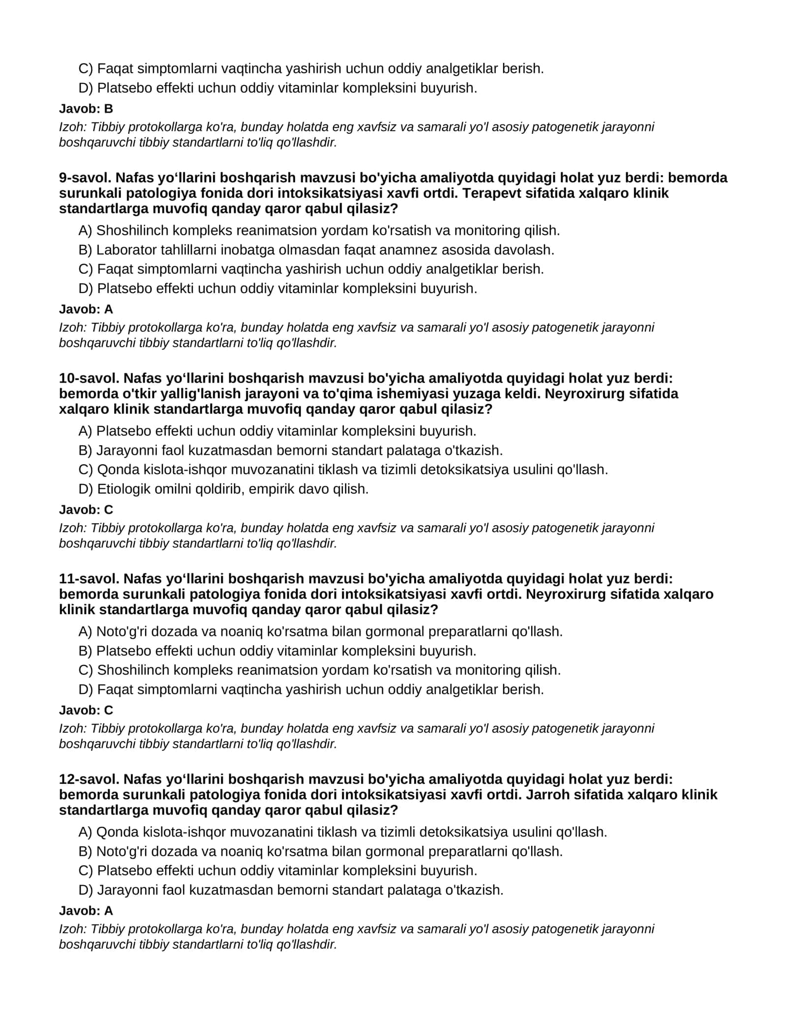 NAFAS YO‘LLARINI BOSHQARISH - 3-QISM 3