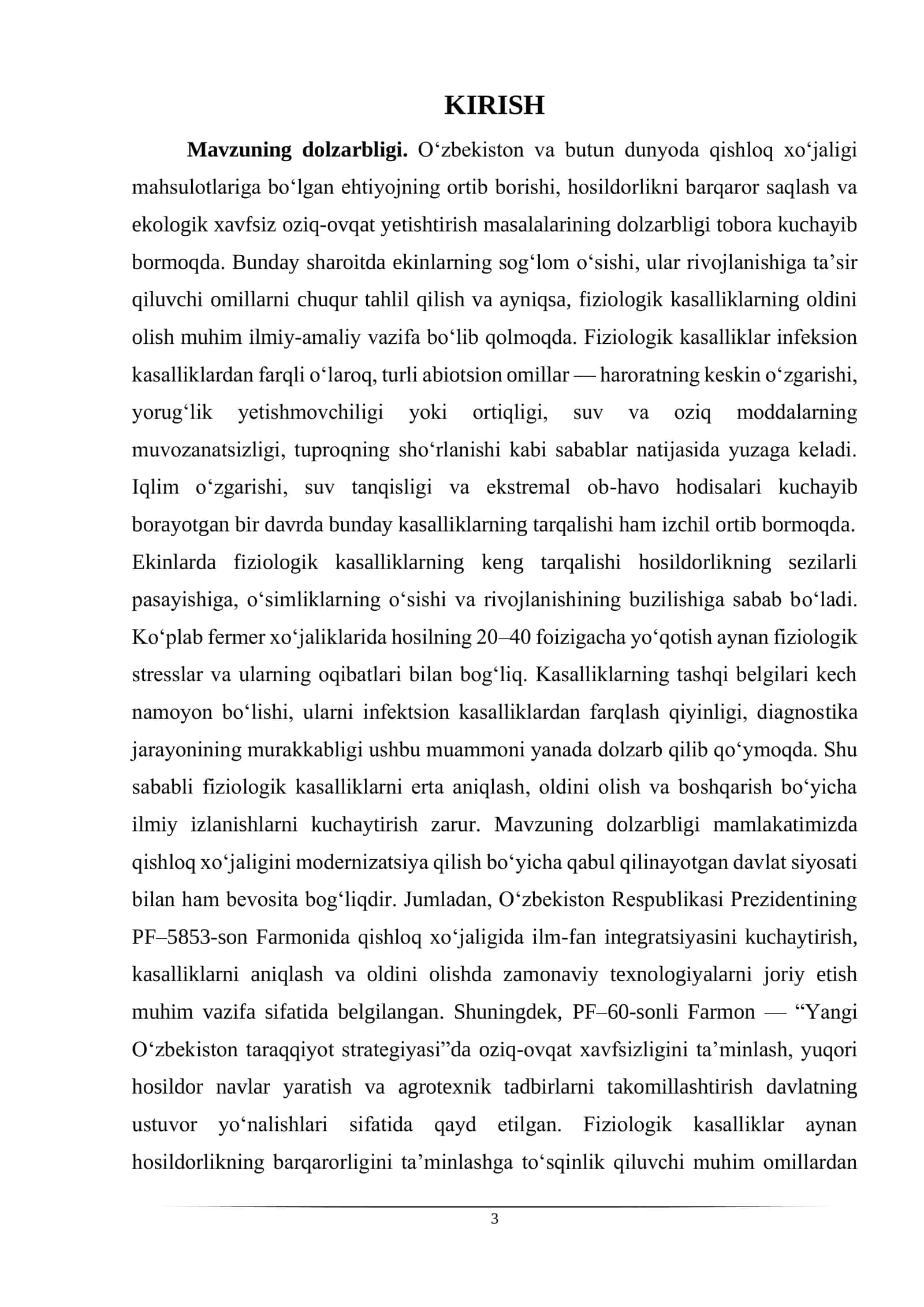 Fiziologik kasalliklarning umumiy tavsifi 3