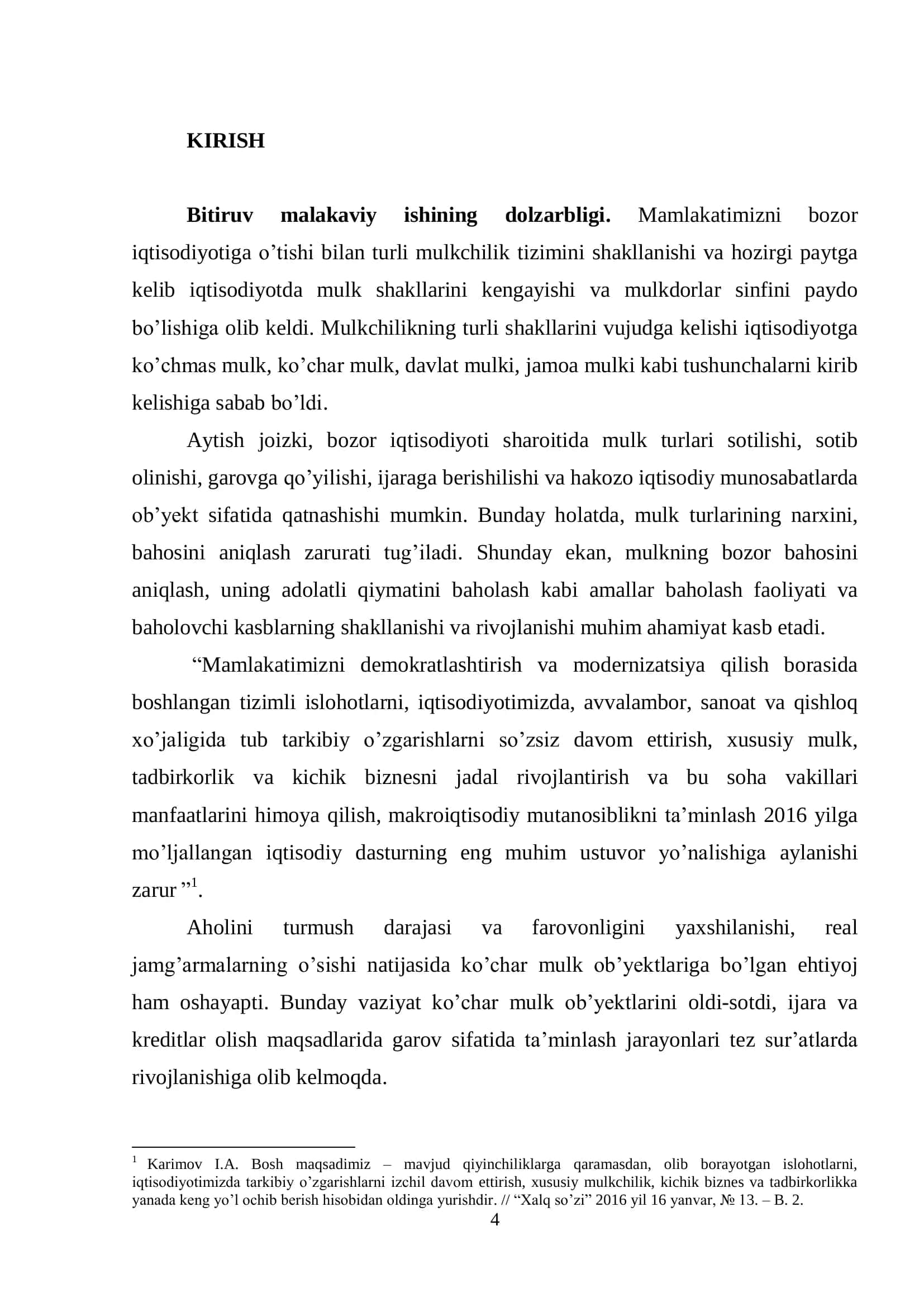 HARAKATDAGI MULK QIYMATINI BAHOLASHNING NAZARIY ASOSLARI VA JAHON TAJRIBASI 3