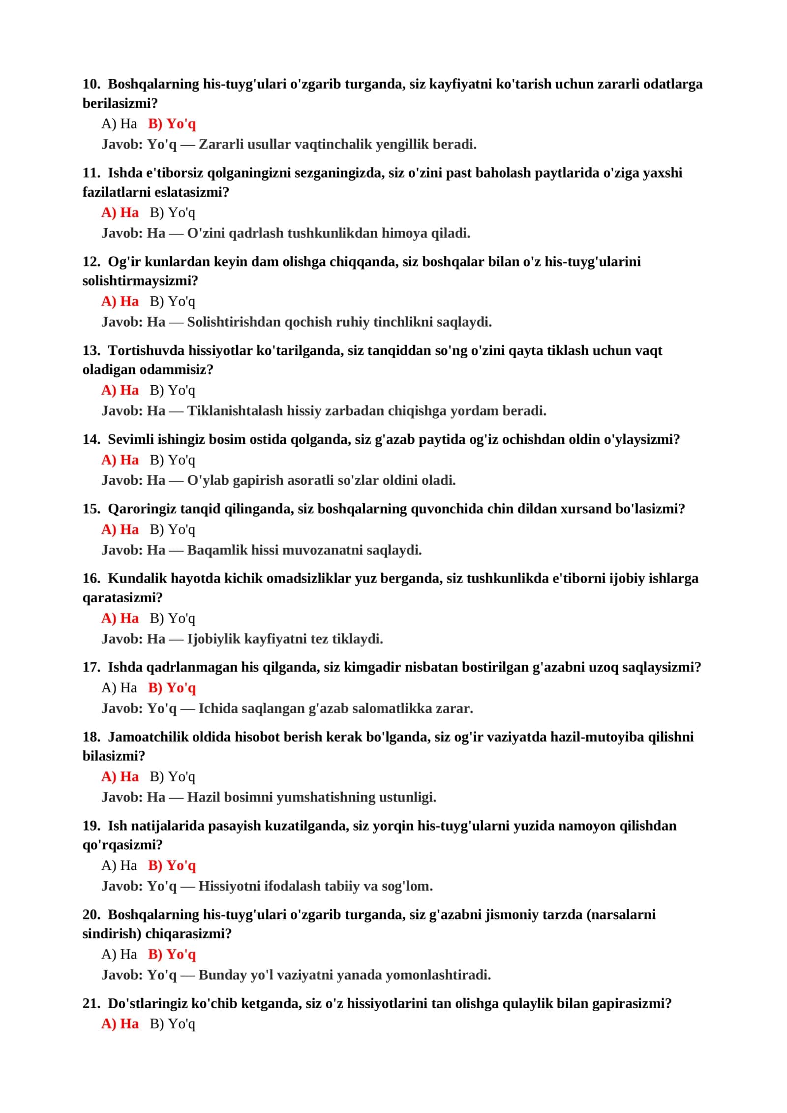 HARBIY PSIXOLOGIYA FANIDAN TESTLAR 3