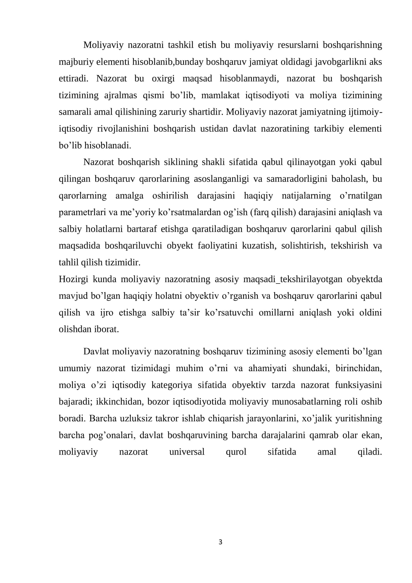 Moliyaviy boshqaruvda moliyaviy nazoratning tamoyillari 3
