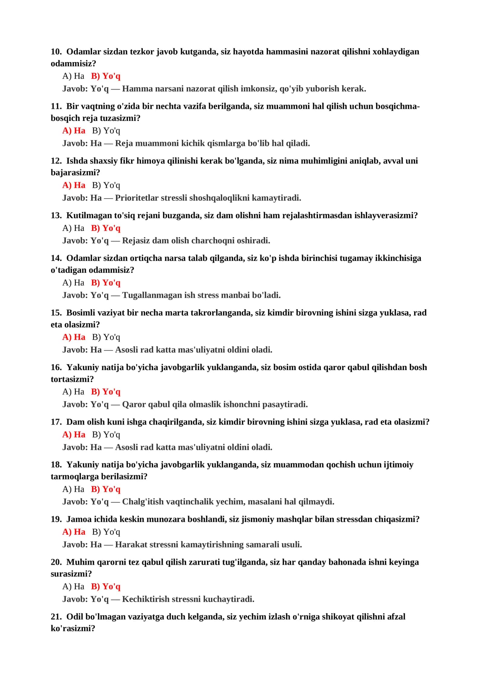MEHNAT PSIXOLOGIYASI FANIDAN TESTLAR 3
