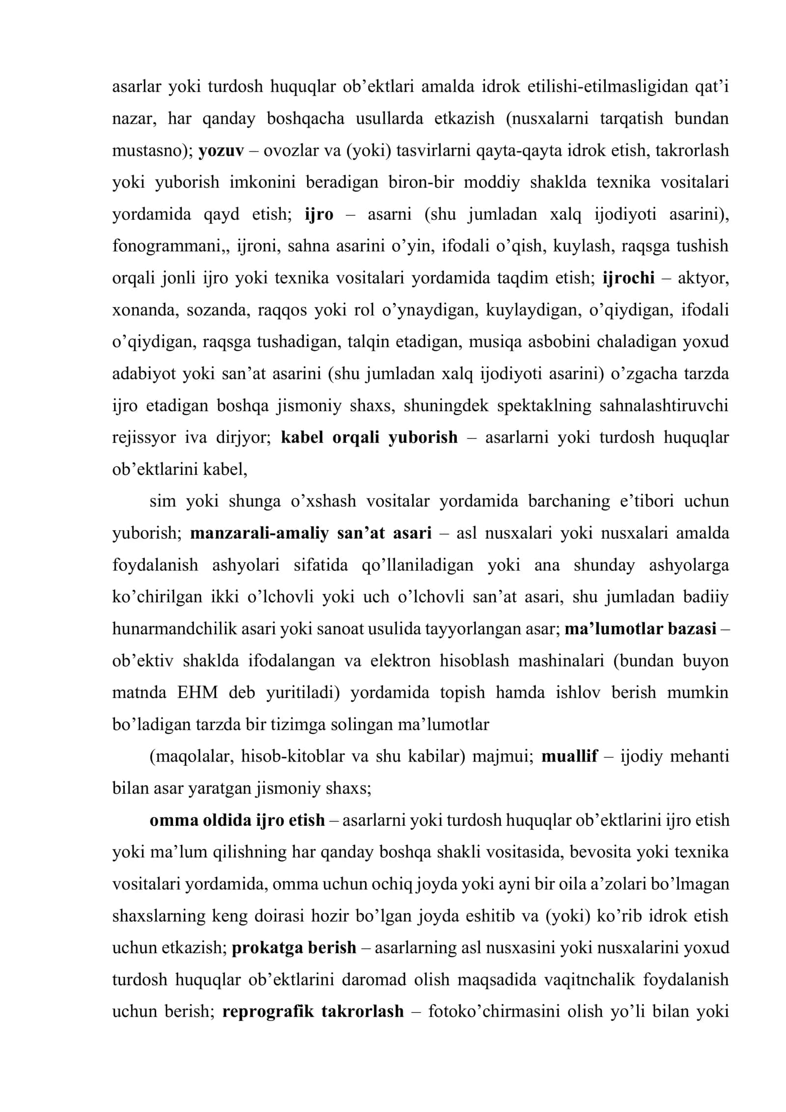 Mualliflik huquqi va turdosh huquqlar, ixtirochilikda moliyaviy munosabatlar 3