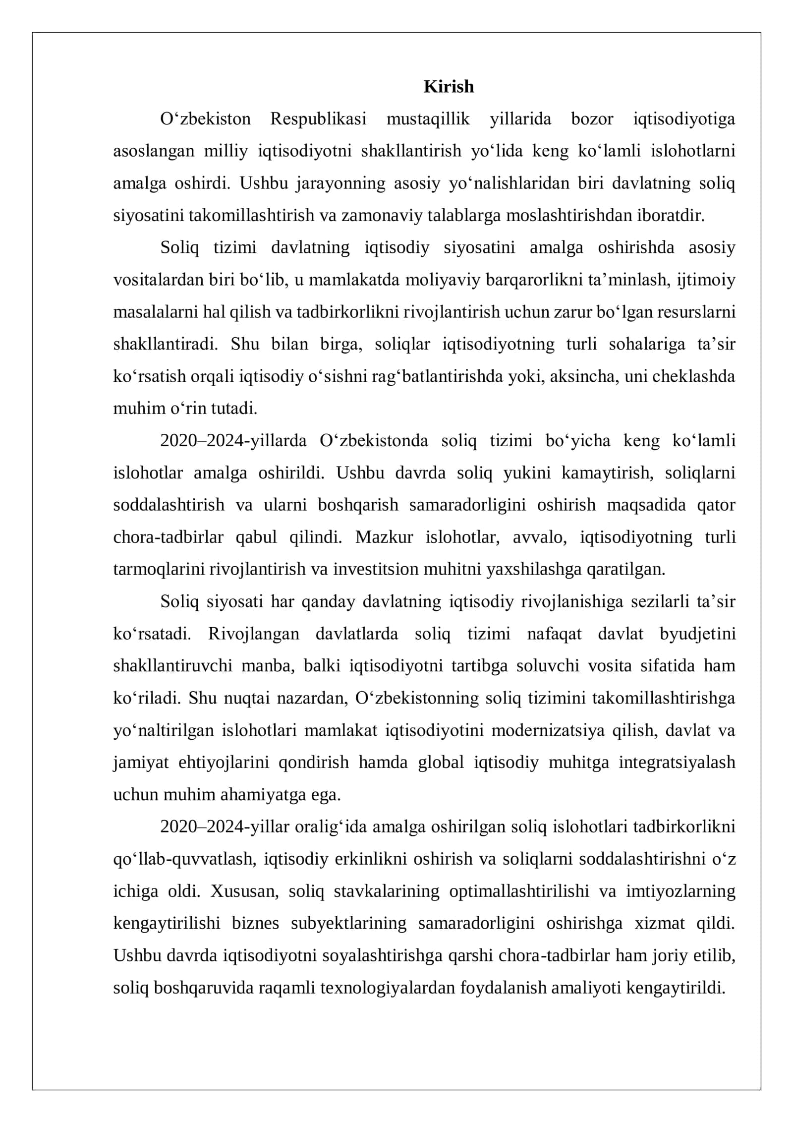 Soliqlarning makroiqtisodiy mohiyati va soliq siyosati 3