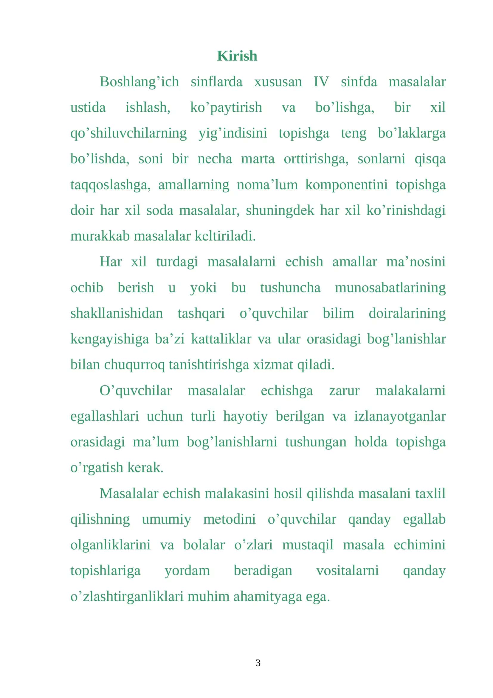 4-SINFDA TЕNGLAMALARNI YAPT ASOSIDA O`RGANISH 3