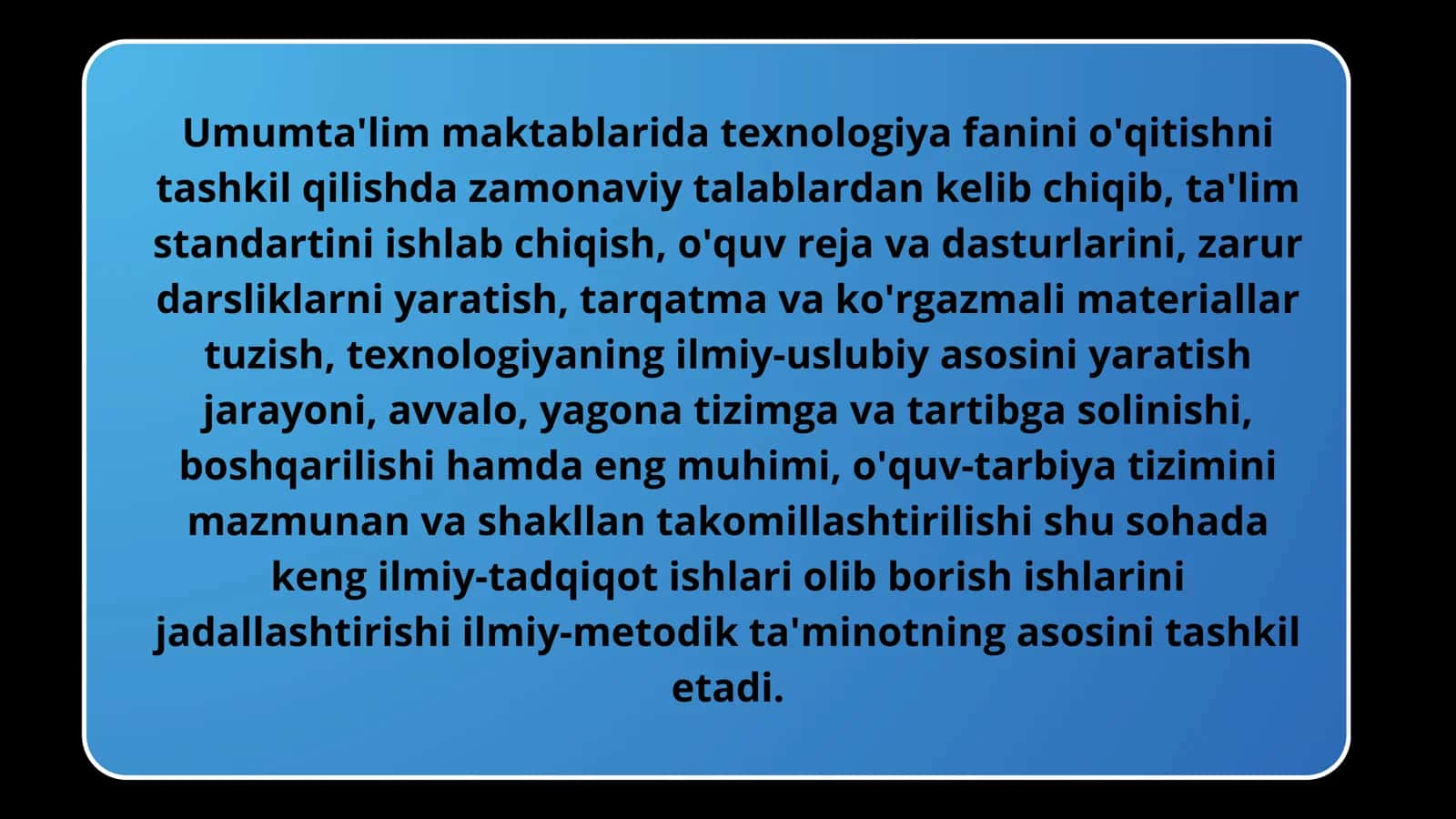 R «Kadrlar tayyorlash milliy dasturi» yuksak umumiy va kasb-hunar madaniyatiga 3