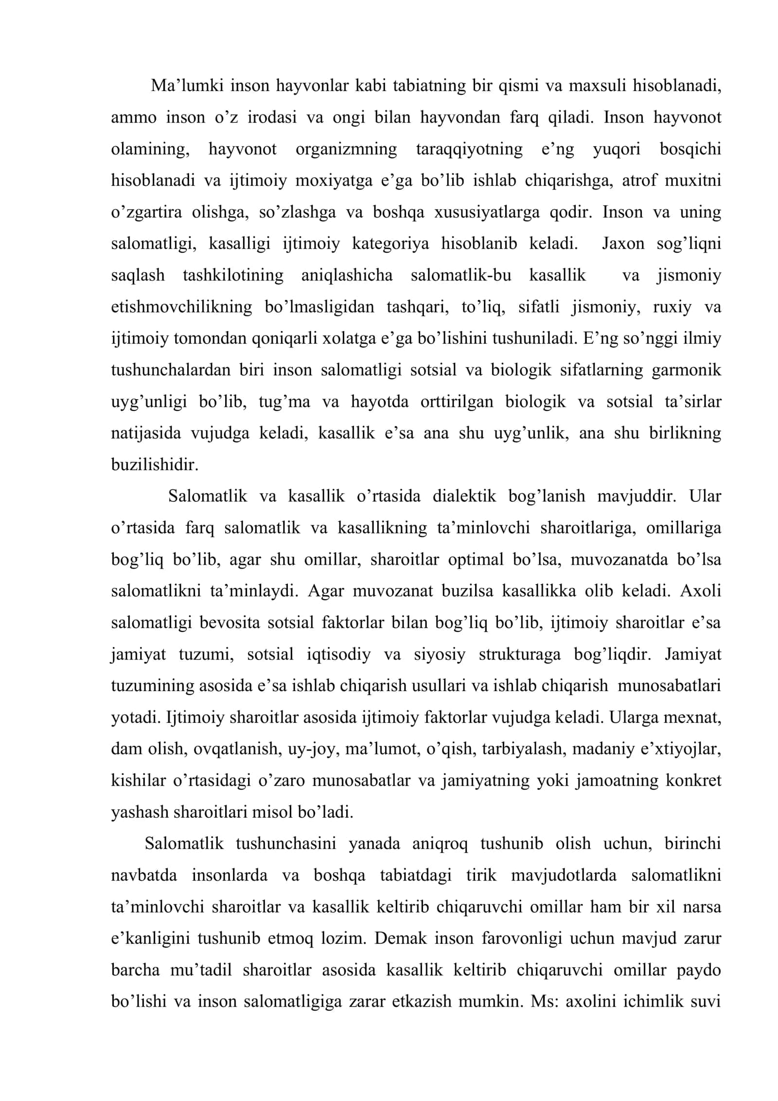 Axoli salomatligi va uni o’rganish usullari 3