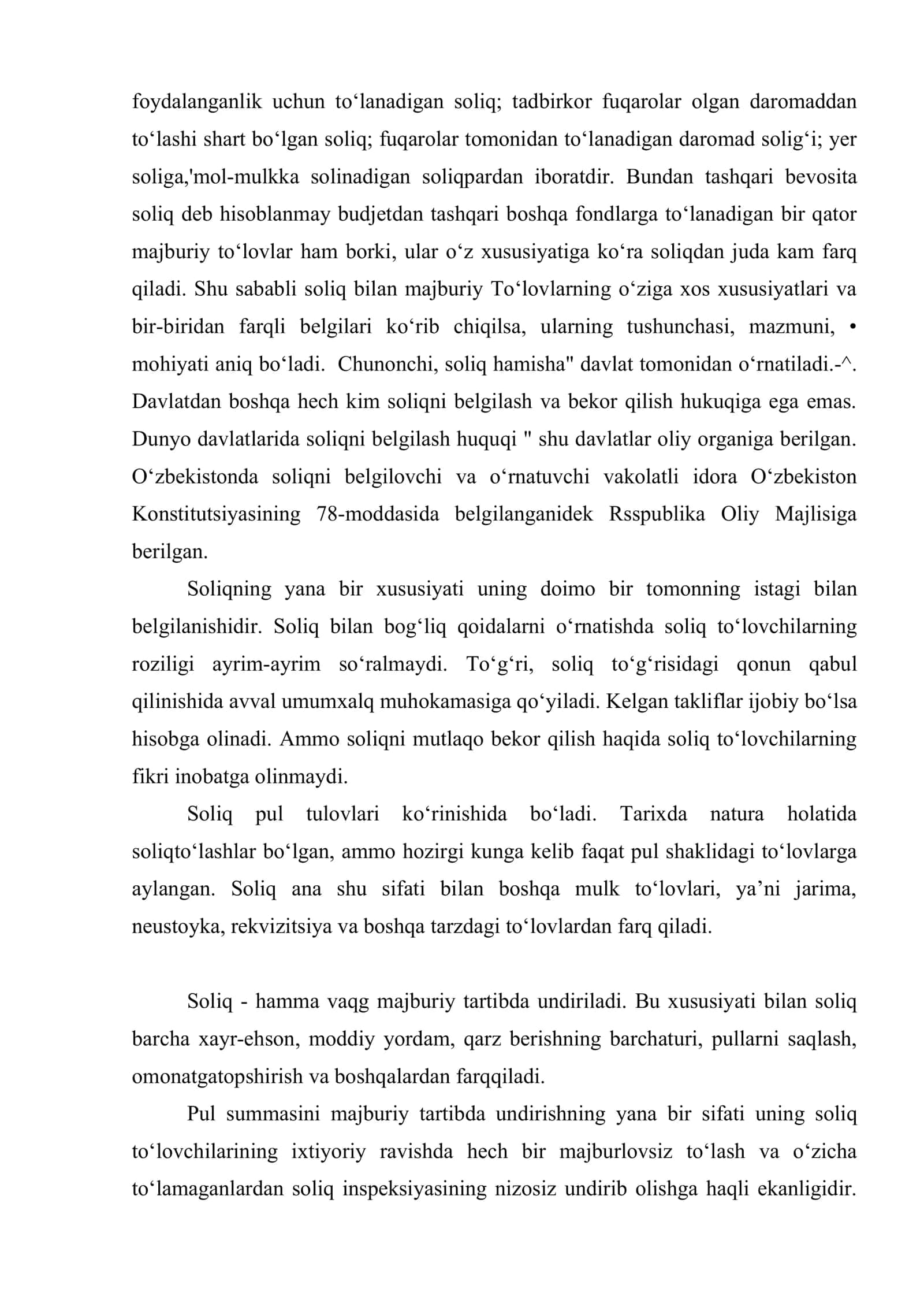 Tadbirkorlik sohasidagi soliq munosabatlari 3