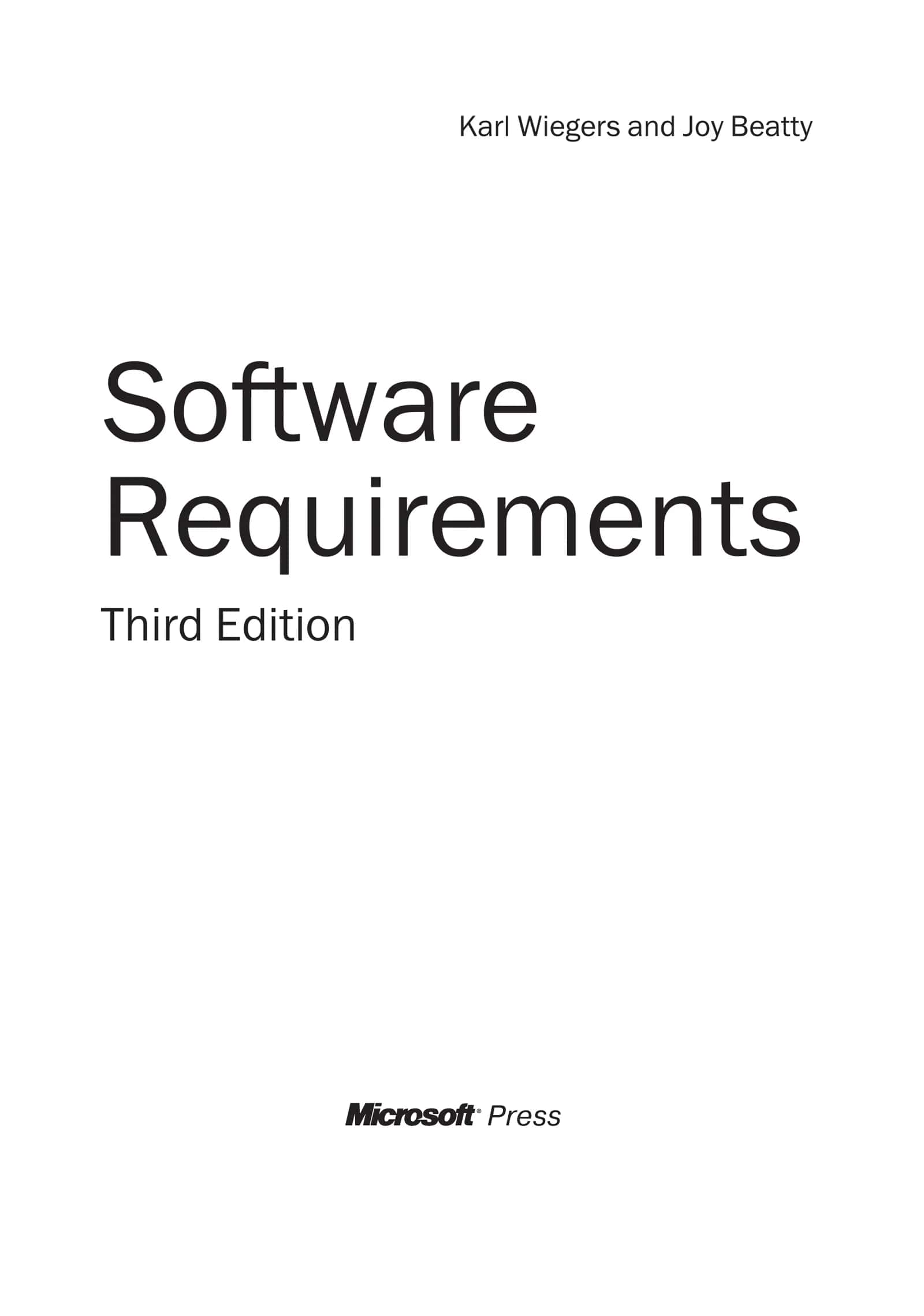 Dasturiy ta'minot talablarini ishlab chiqish (Software Requirements / Разработка требований к программному обеспечению) 3