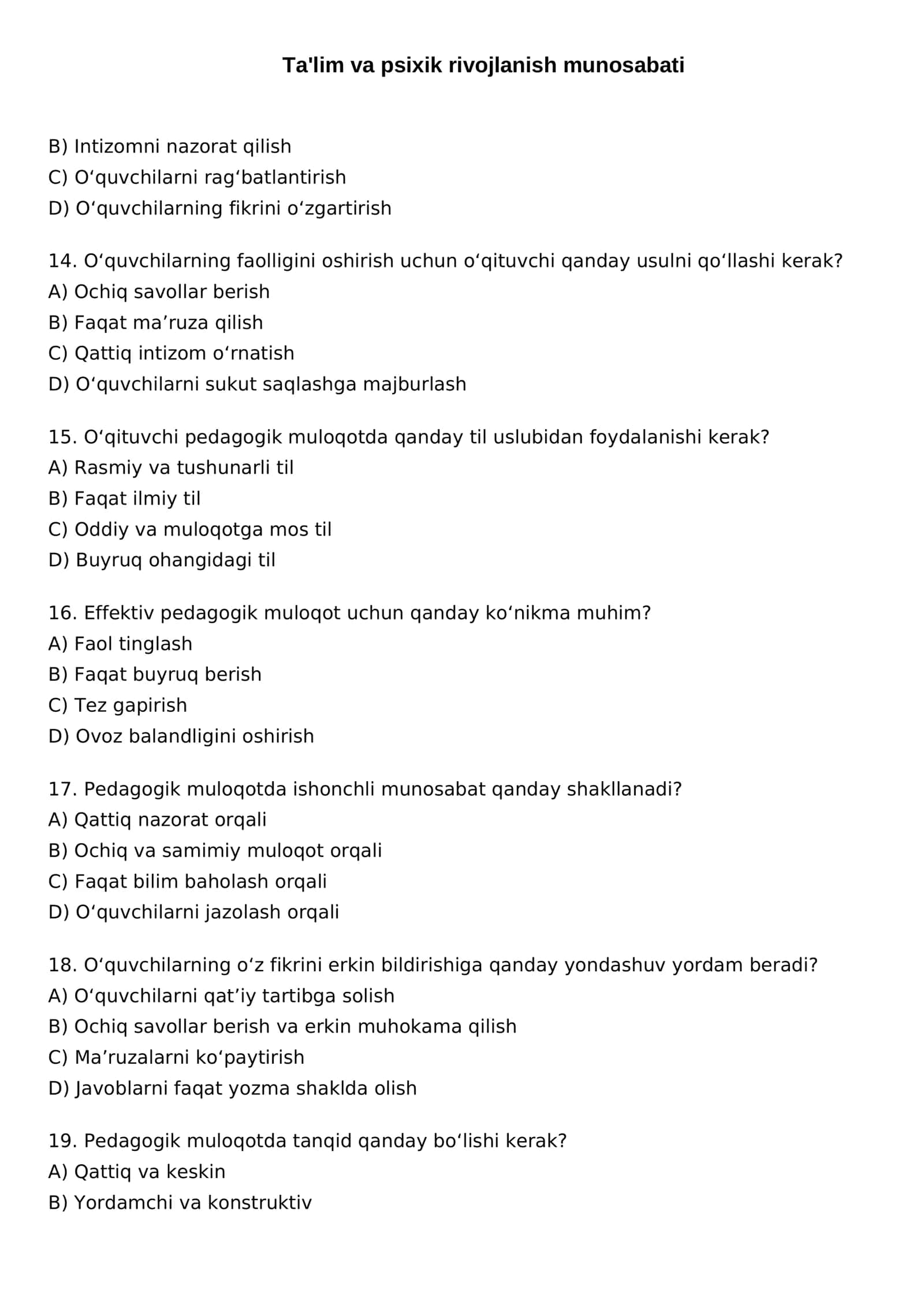 Pedagogik muloqotning xususiyati 3