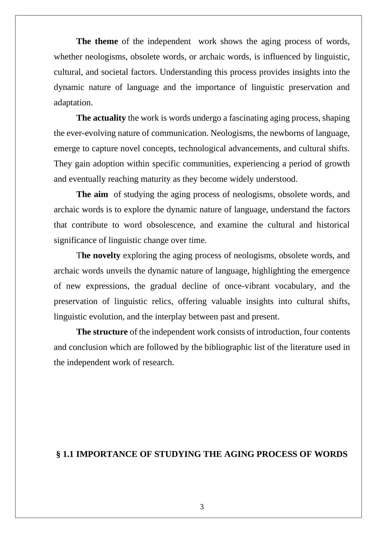 The process of the word neologisms obsolete and archaic words 3