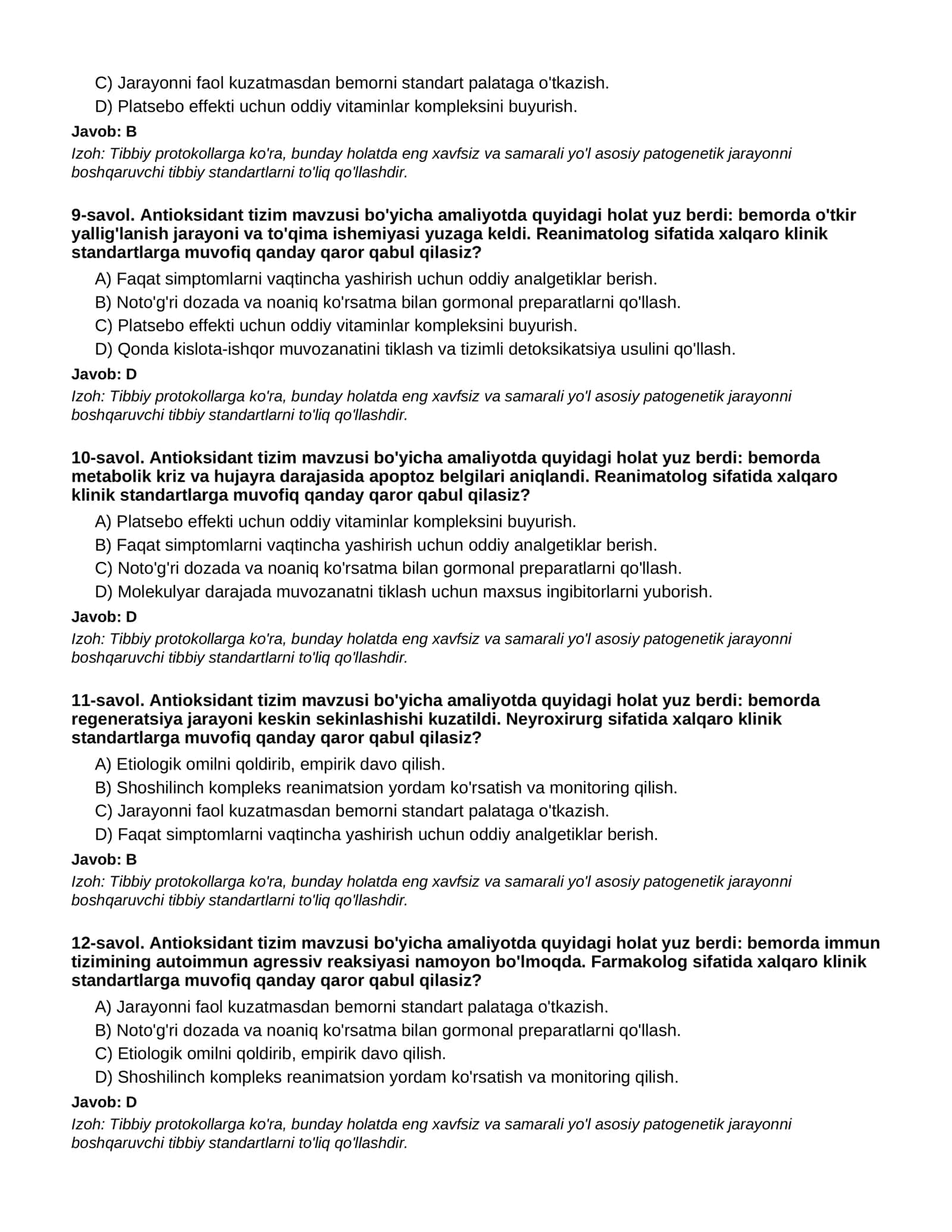 Antioksidant tizim - 3-QISM 3