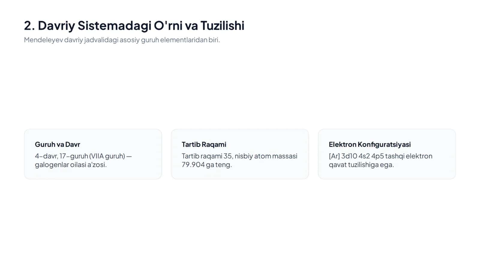 Brom elementi haqida taqdimot 3