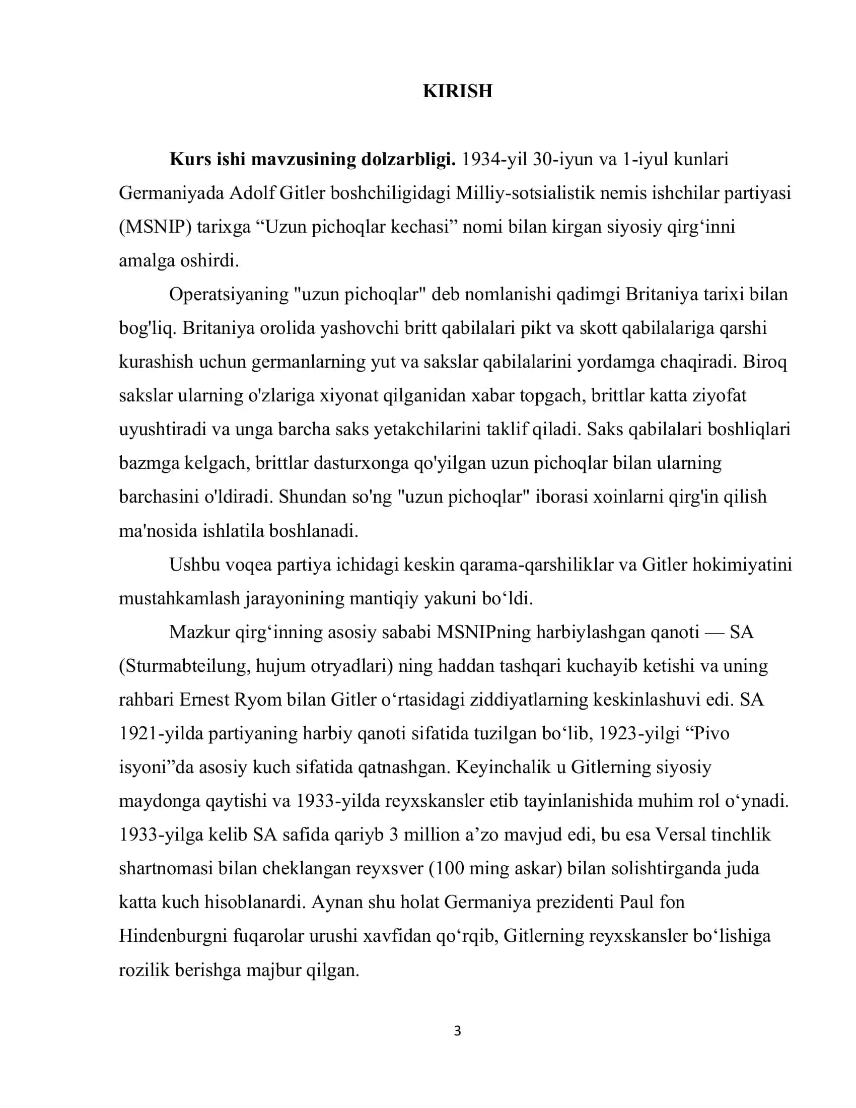 UZUN PICHOQLAR KECHASI 3