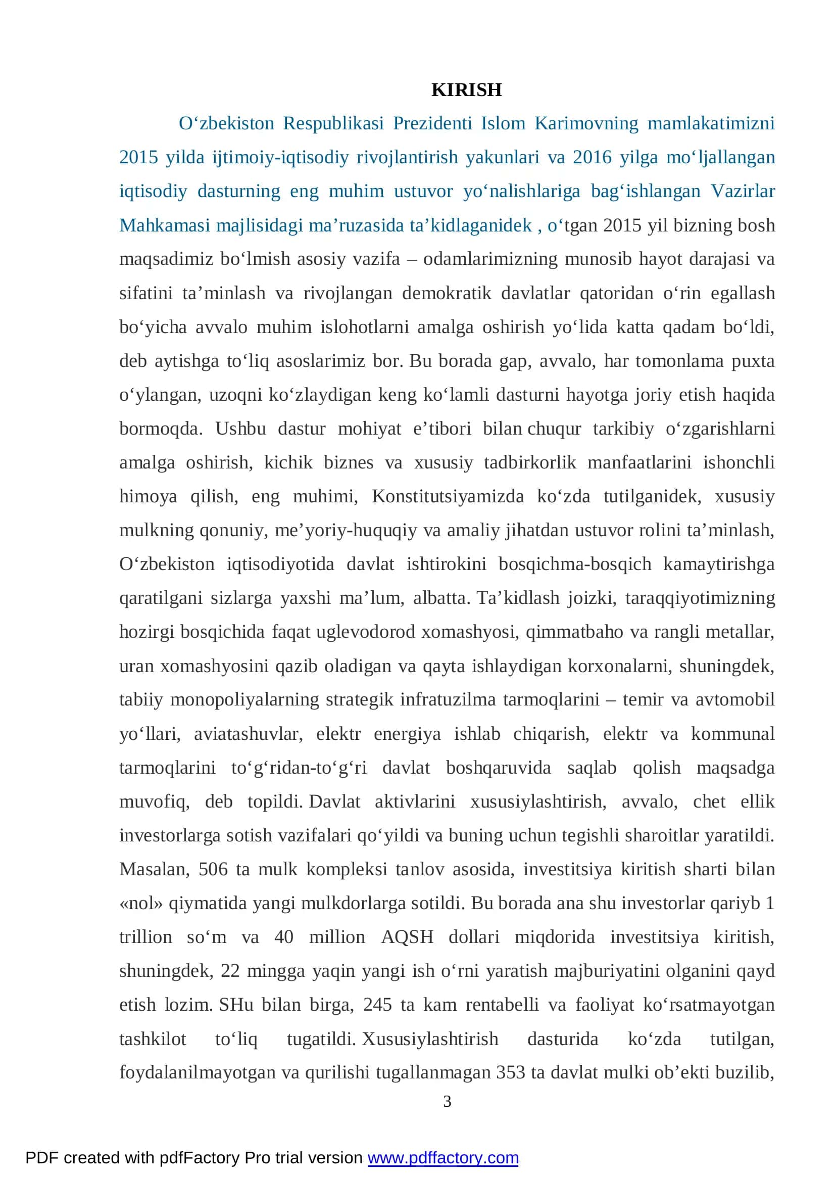 “Yangi bakterial preparatlar farmakologiyasi” 3