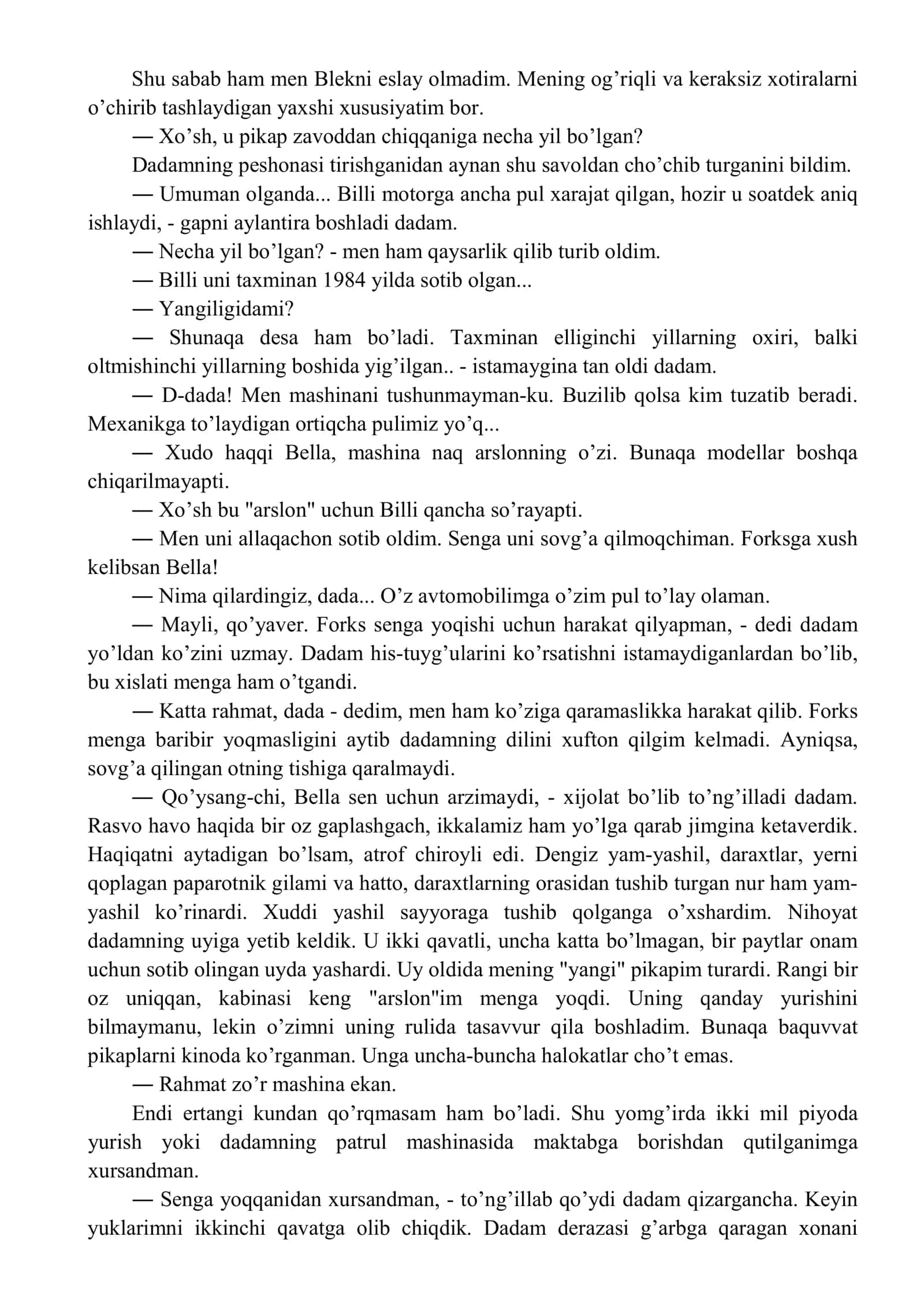 ZULMAT OSTONASIDAGI MUHABBAT. 1-FASL 3