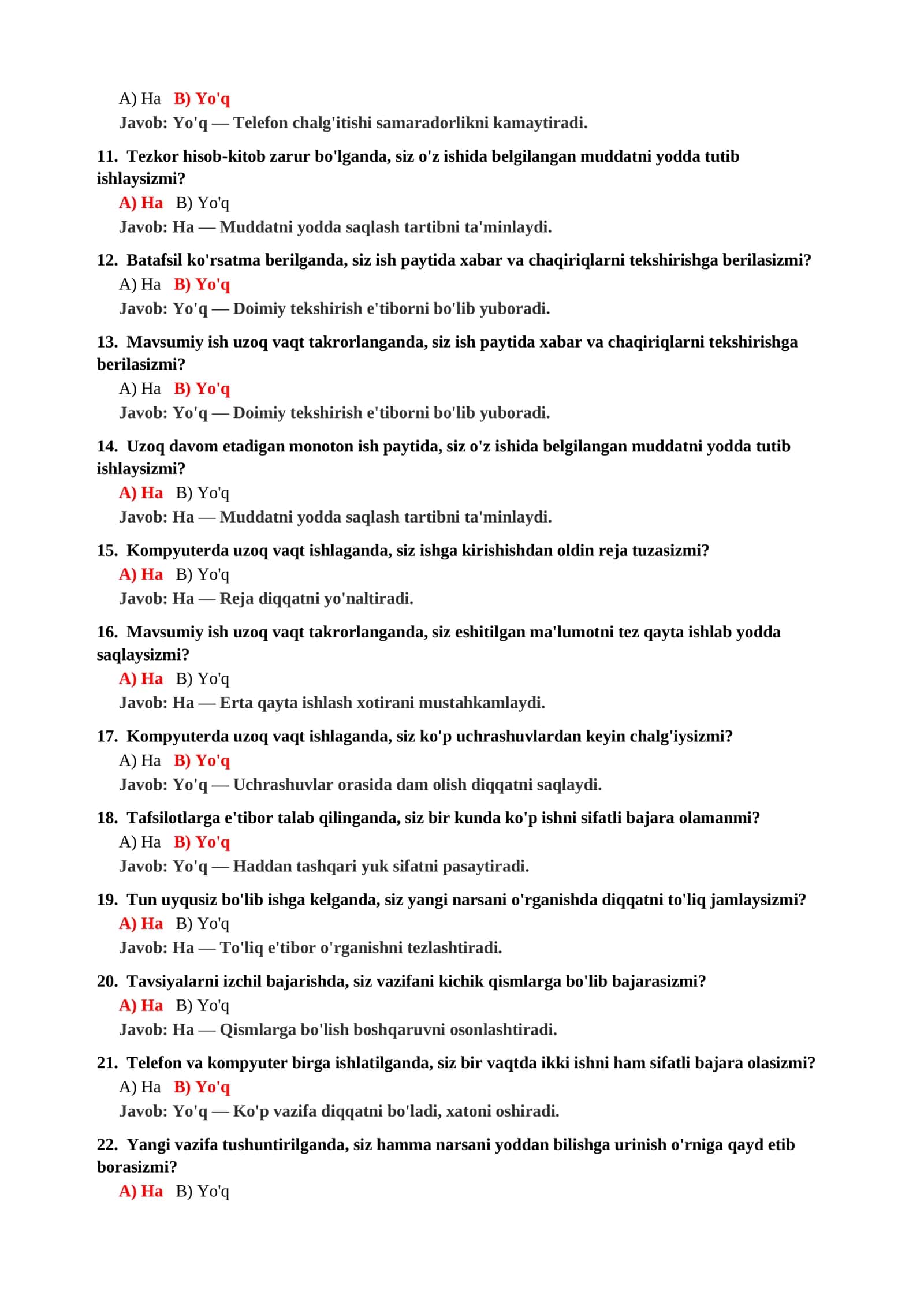 PSIXOLOGIYA FANIDAN KASBIY TEST SAVOLLARI 3