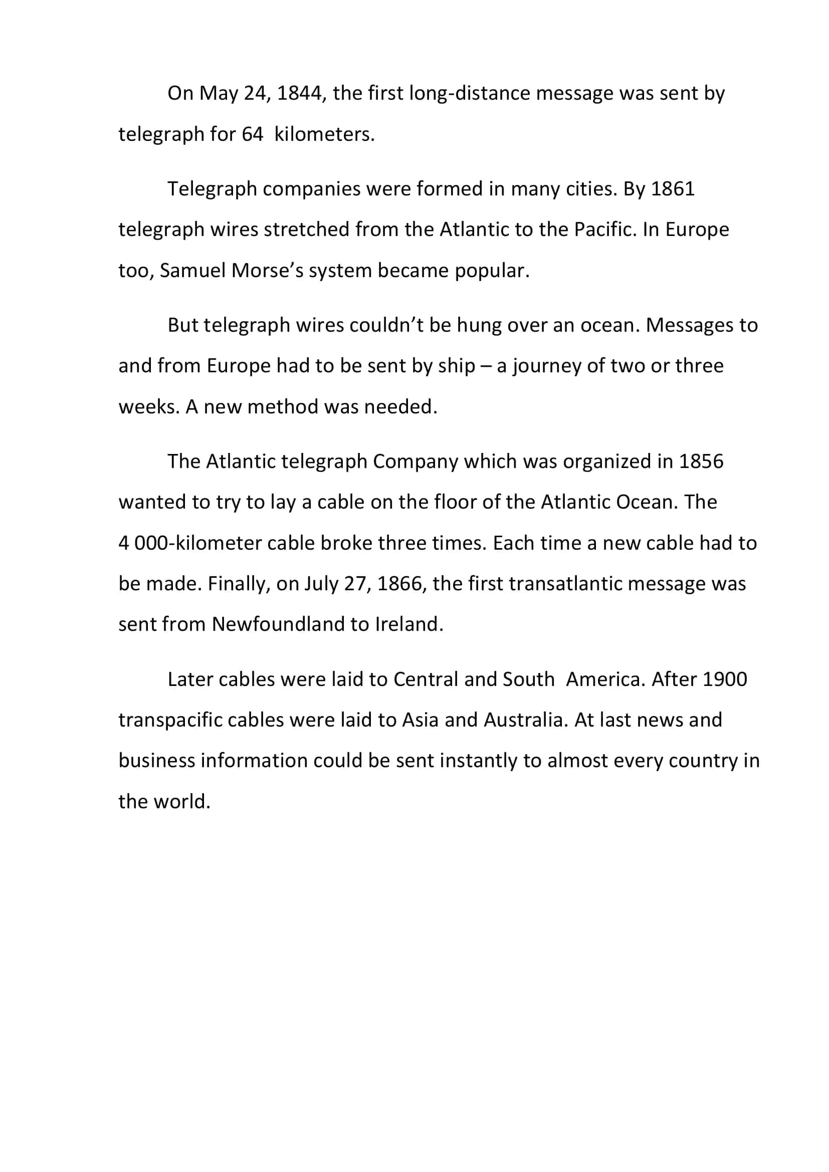 Telegraph 3