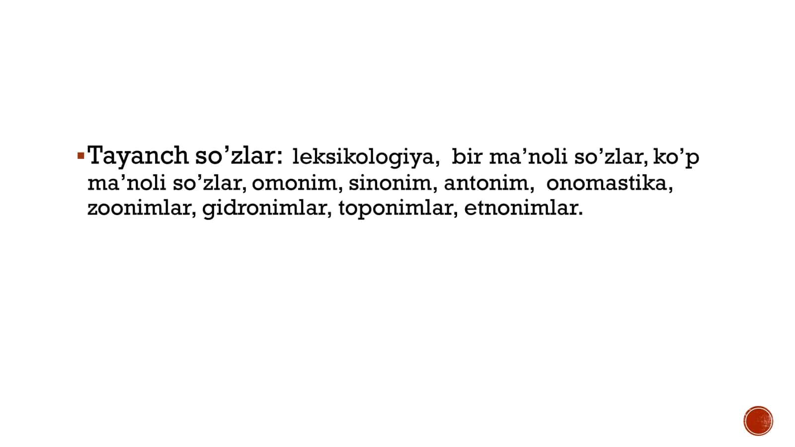 Qadimgi turkiy til leksikasi ustida ishlash 3