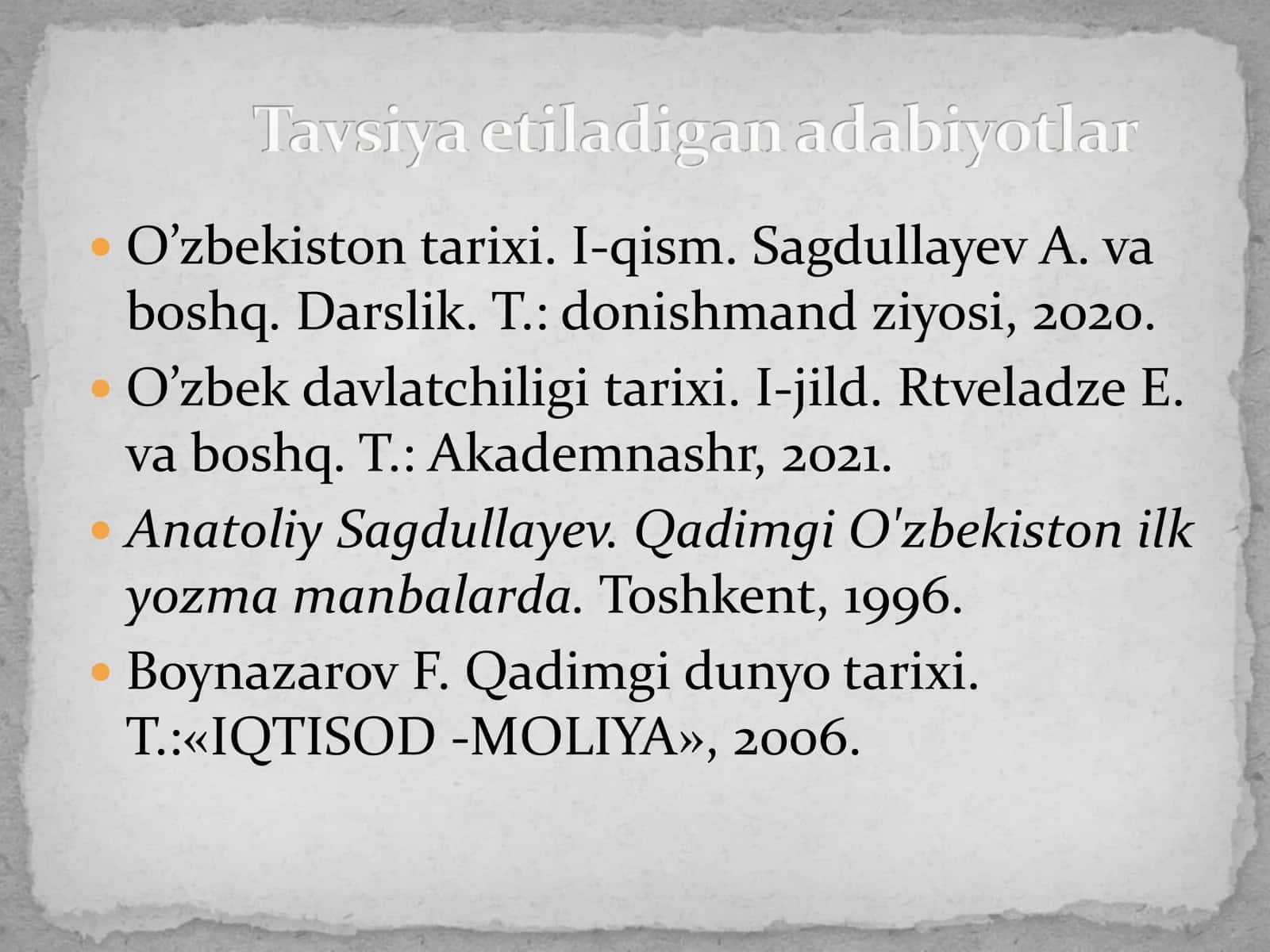 Antik davri madaniyati va san’ati 3