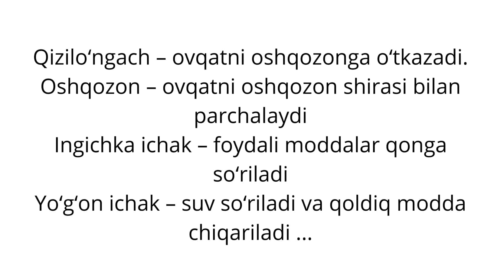 Ovqat haz qilish va ovqatlanishni yoshga oid fiziologiyasi va gigenasi 3