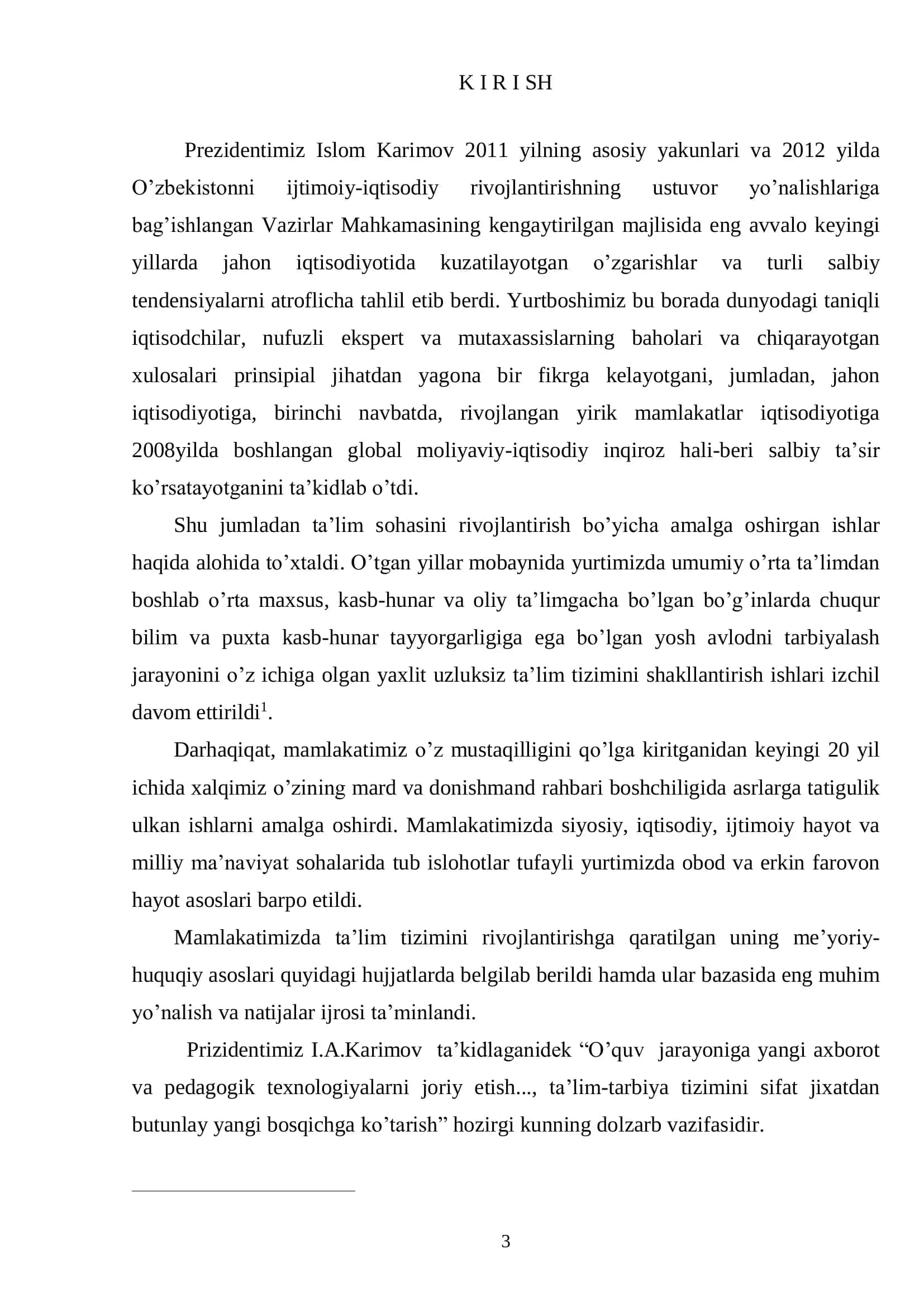 “7-sinf o’quvchilariga “gazlamalarga ishlov berish texnologiyasi” yo’nalishi bo’yicha asbob uskunalarni va ularni ishlatishga oid mavzularni amaliy o’rgatish asoslari.” 3