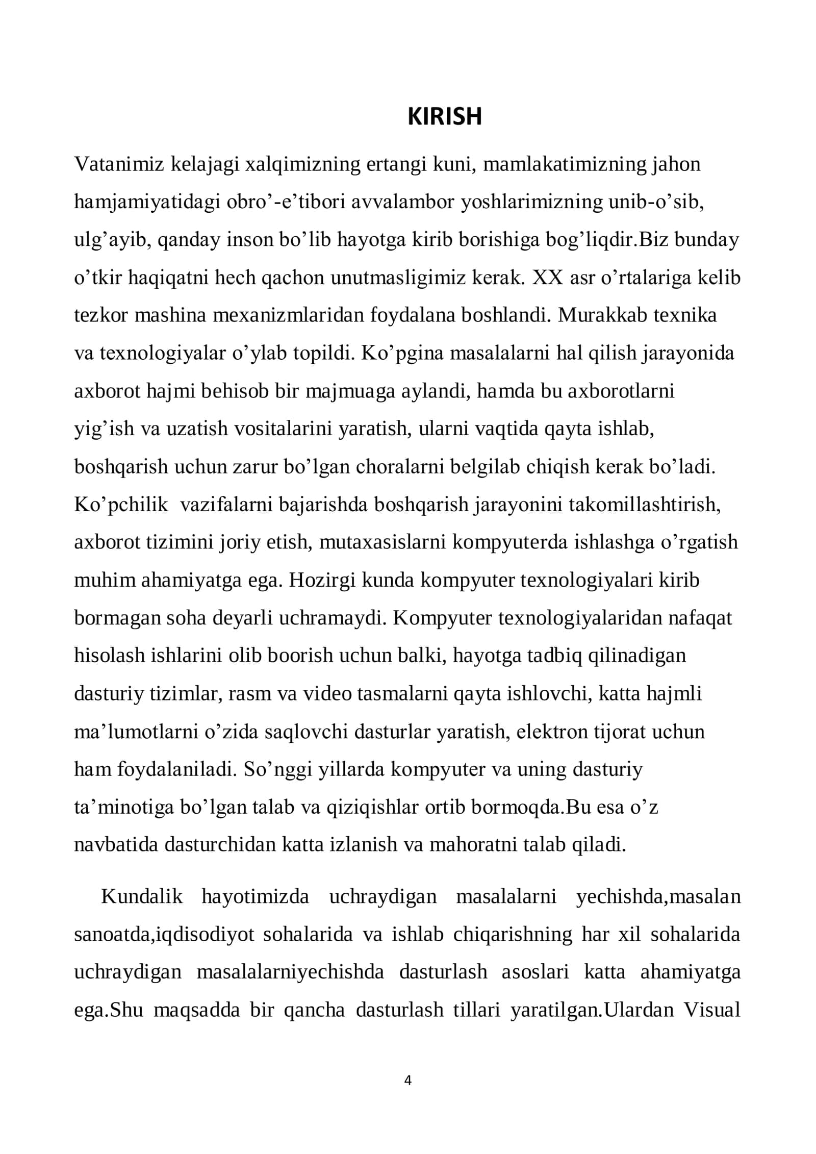 AMALIY MATEMATIKA YO’NALISHI TALABASI "Talabalarning o’zlashtirishi,baholash tizimi" KURS ISHI 3