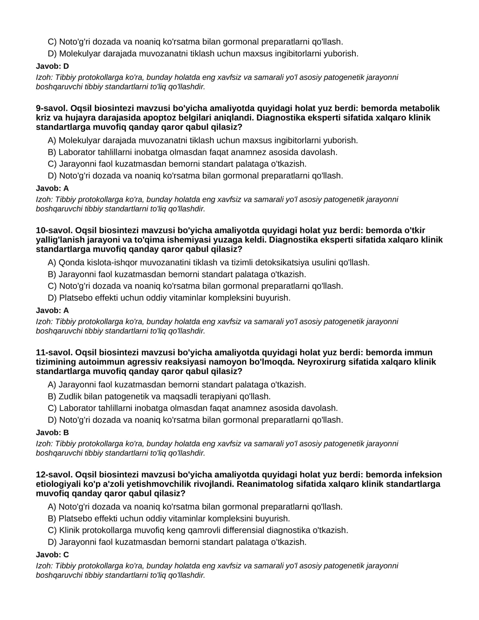 OQSIL BIOSINTEZI - 1-QISM 3