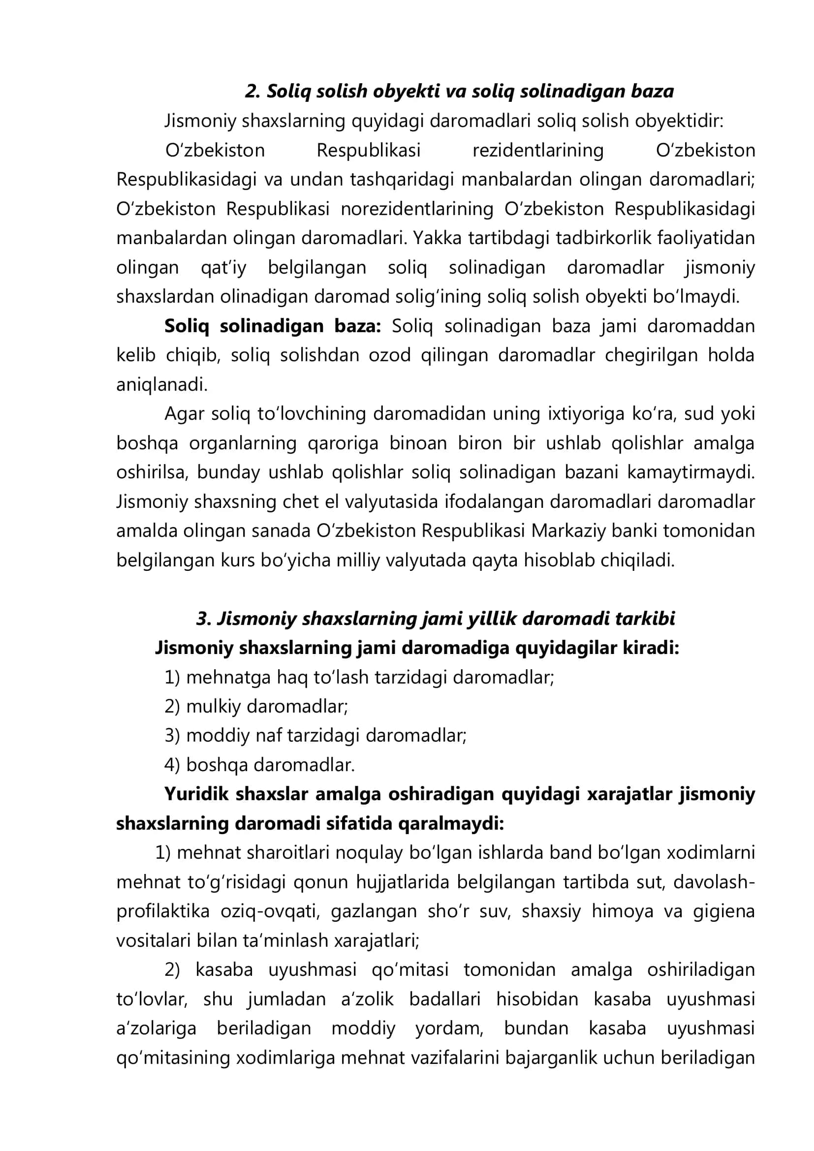 "Jismоniy shaхslardan olinadigan darоmad sоlig‘i" REFERAT 3