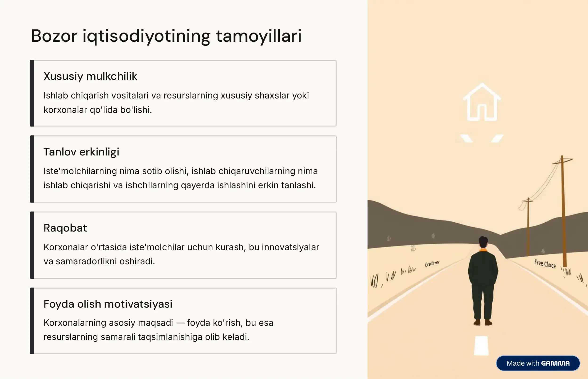 Bozor iqtisodiyotining mazmuni va amal qilishi 3