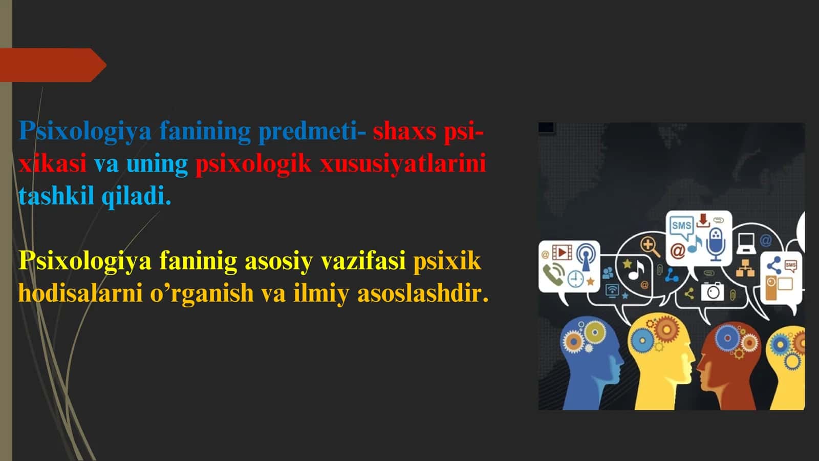 Psixologiya fanining predmeti va rivojlanish tarixi 3