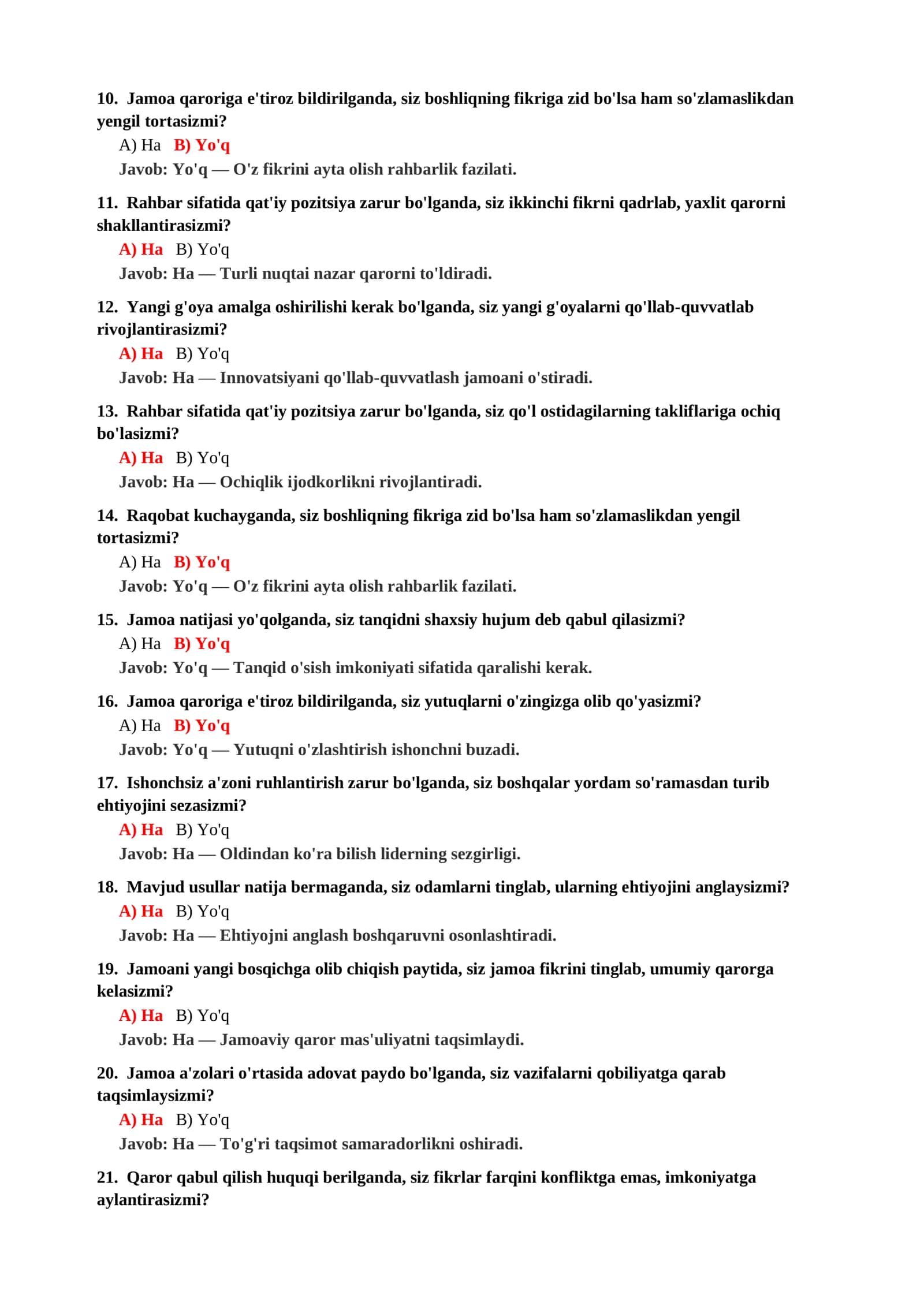 Bolalar Psixologiyasi Fanidan Testlar 3