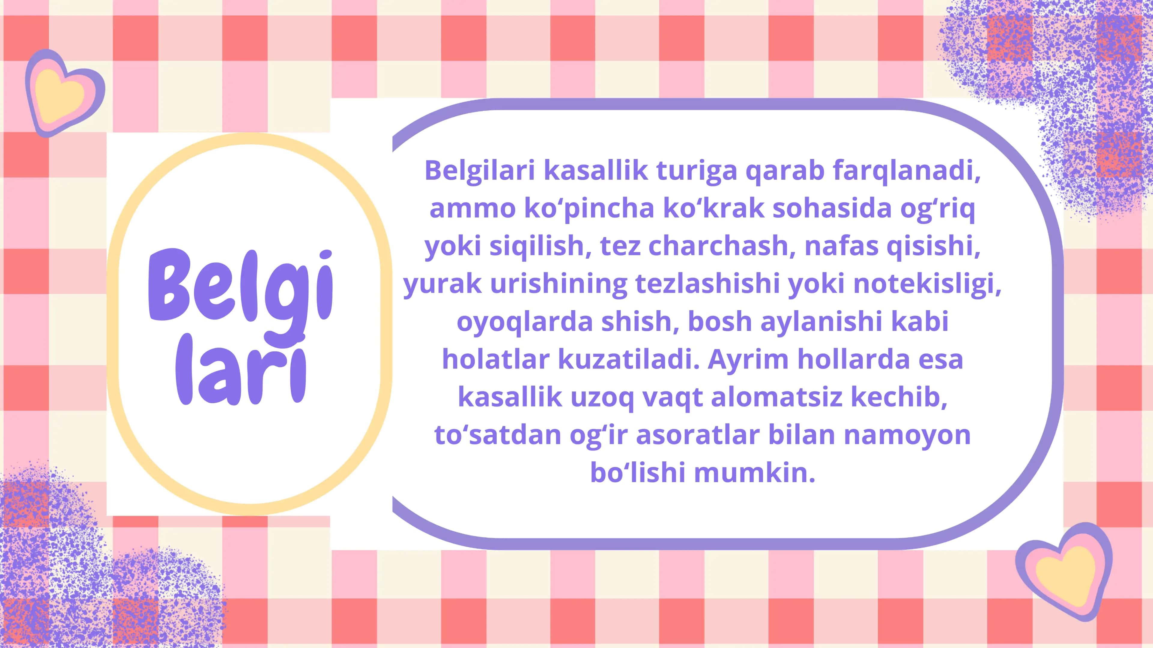 Yurak kasalliklari 3