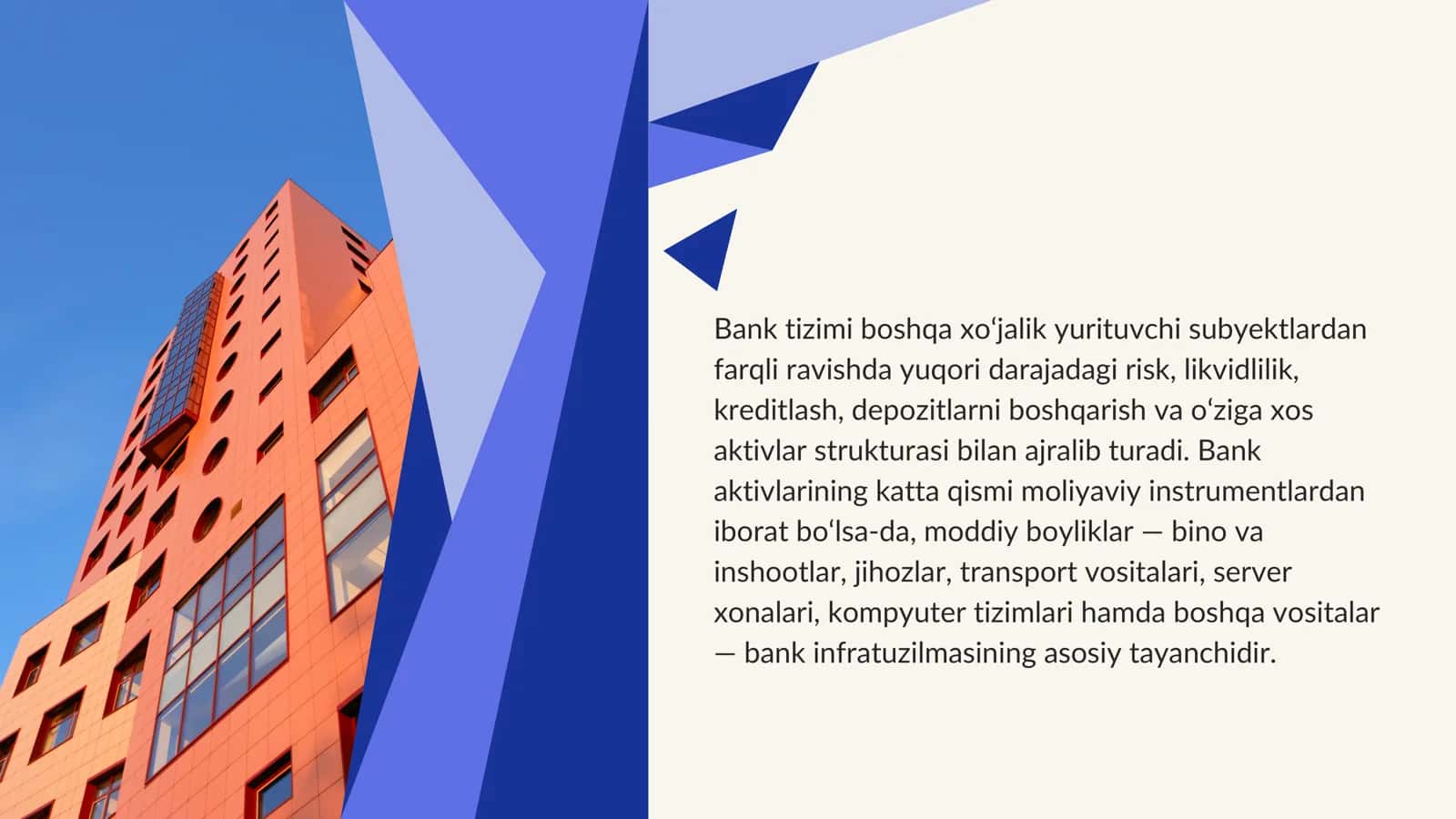 Banklarda moddiy boyliklar va nomoddiy aktivlar auditi 3