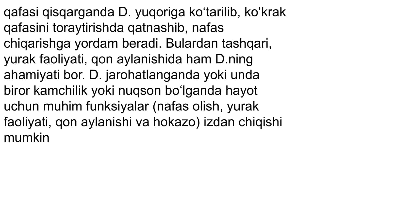 Diafragma mushaklari fiziologiyasi 3