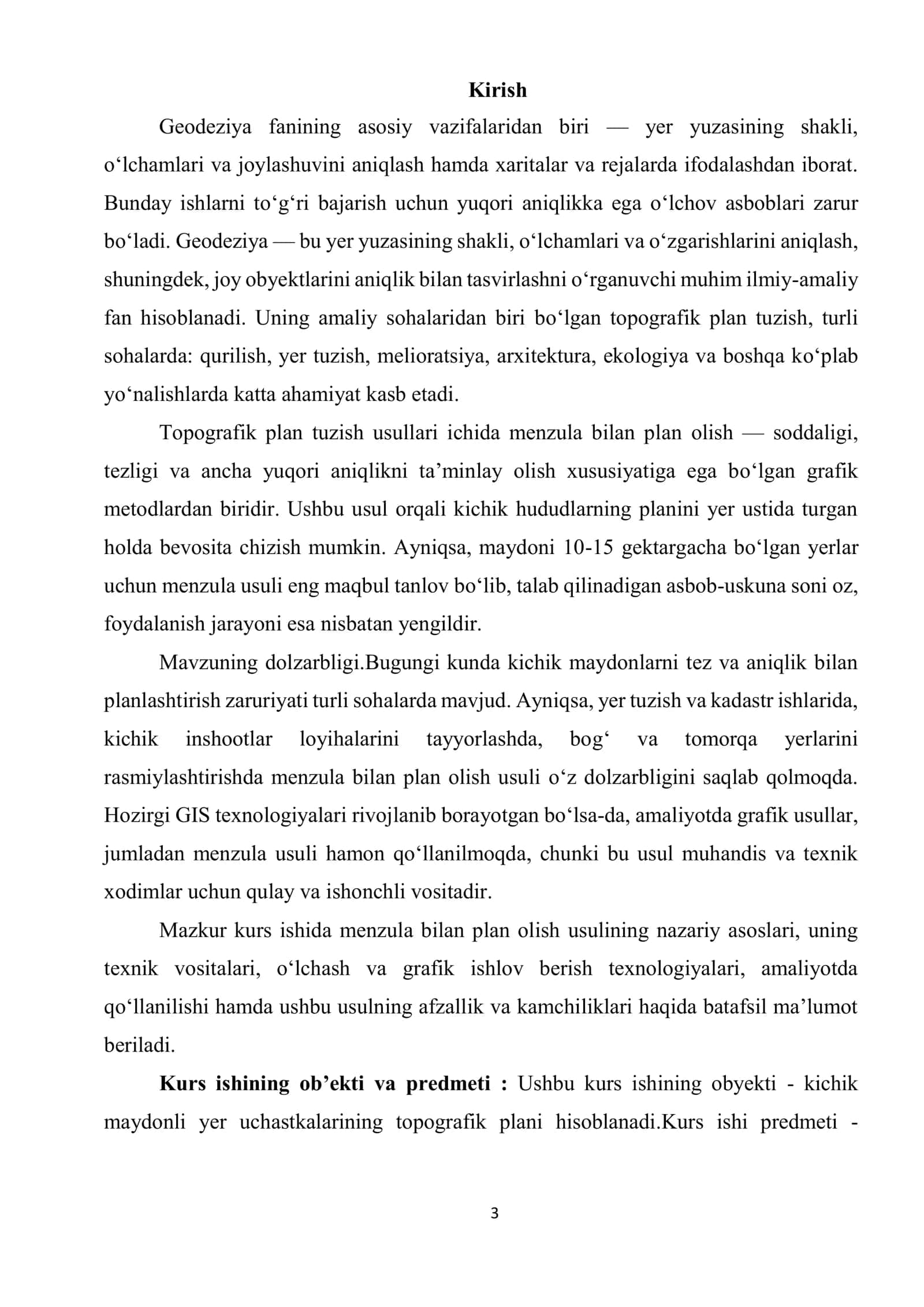 Menzula bilan plan olish 3