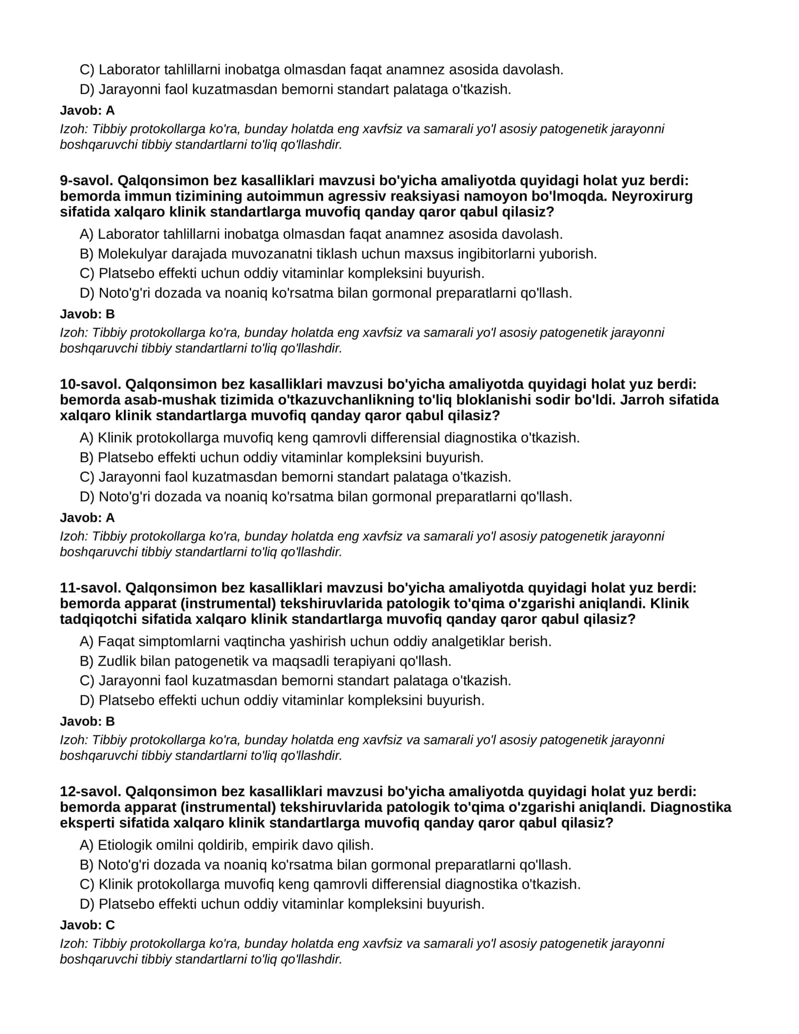 QALQONSIMON BEZ KASALLIKLARI - 1-QISM 3