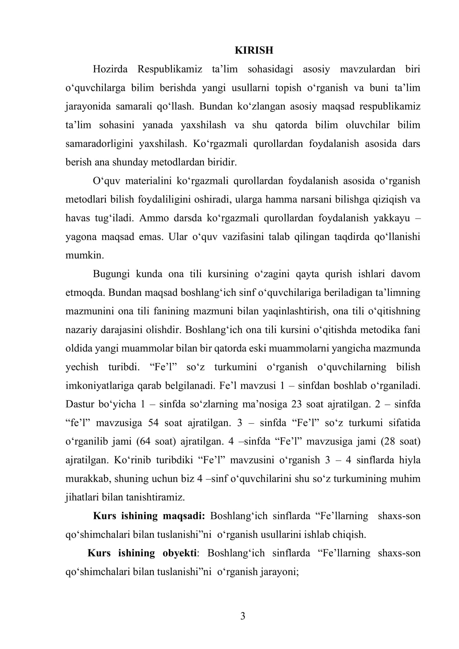 4-sinfda fe'lning shaxs-son qo'shimchalarini o'rganishni pedagogik texnologiyalar asosida tashkil qilish 3