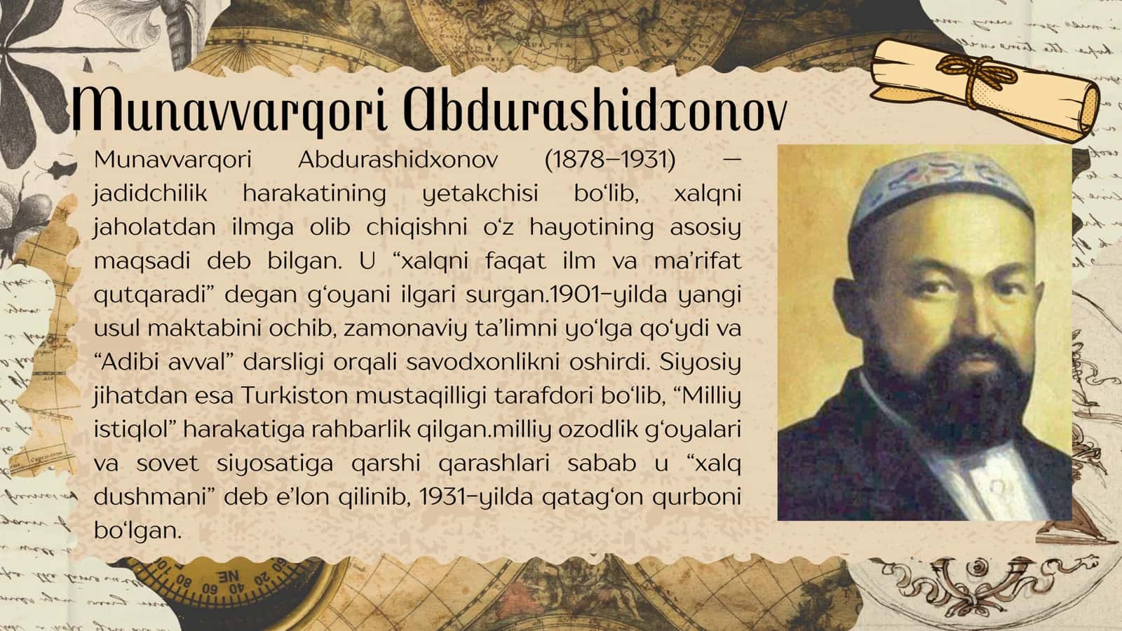Madaniy qatagʻon qurbonlari 3